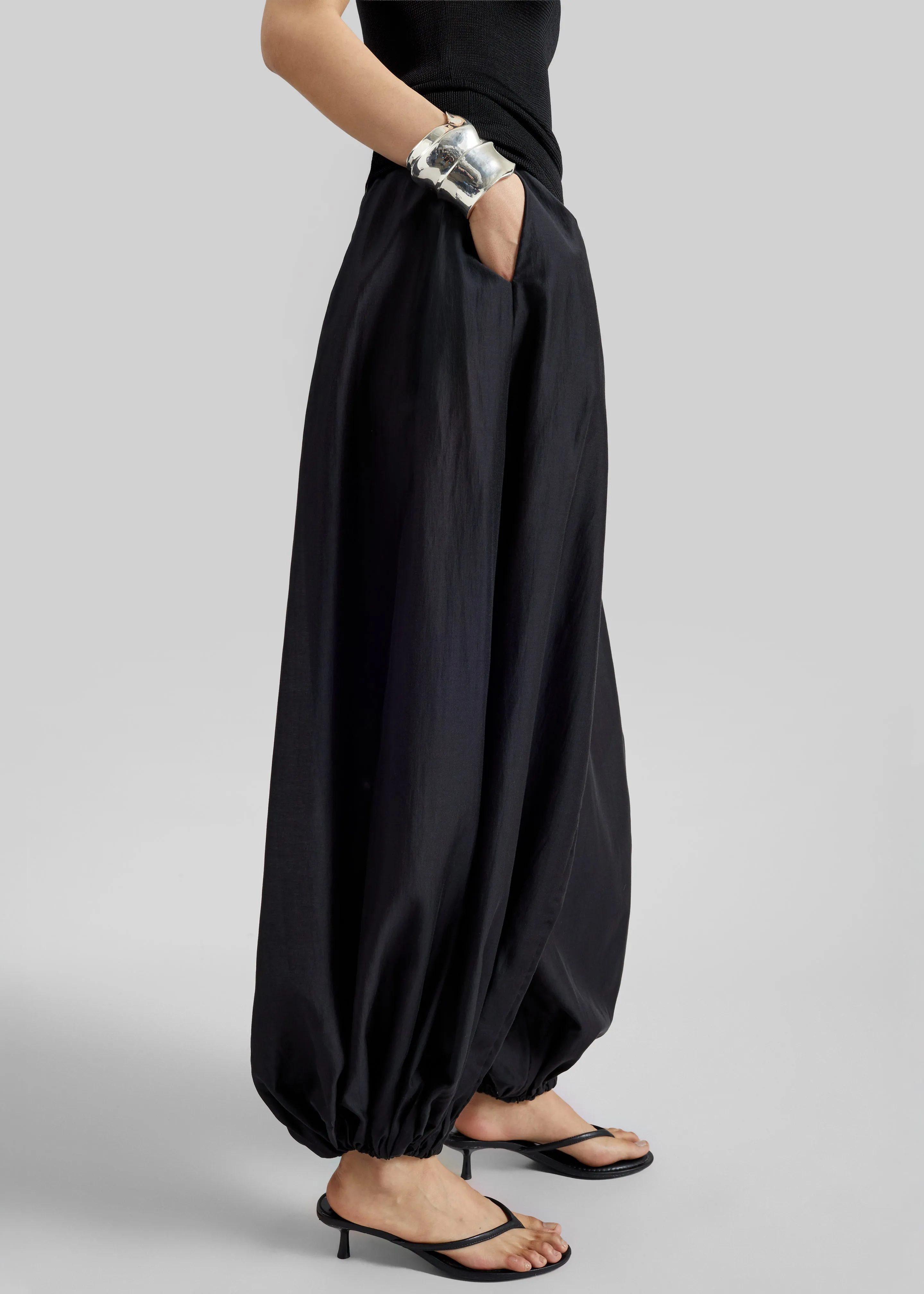 TheLatest Dilan Pants - Black sold by Frankie Shop product image thumbnail 5