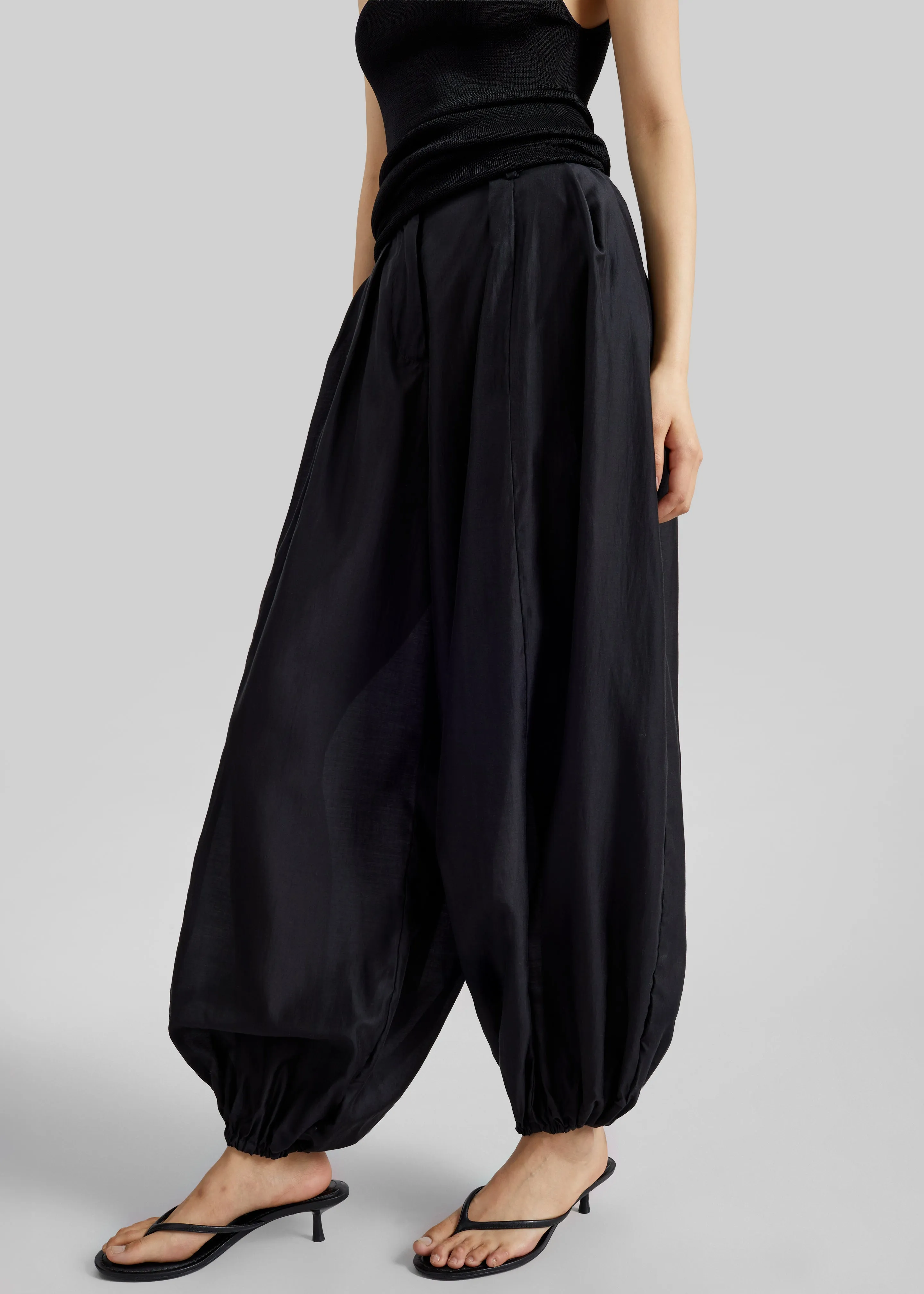 TheLatest Dilan Pants - Black sold by Frankie Shop product image thumbnail 4