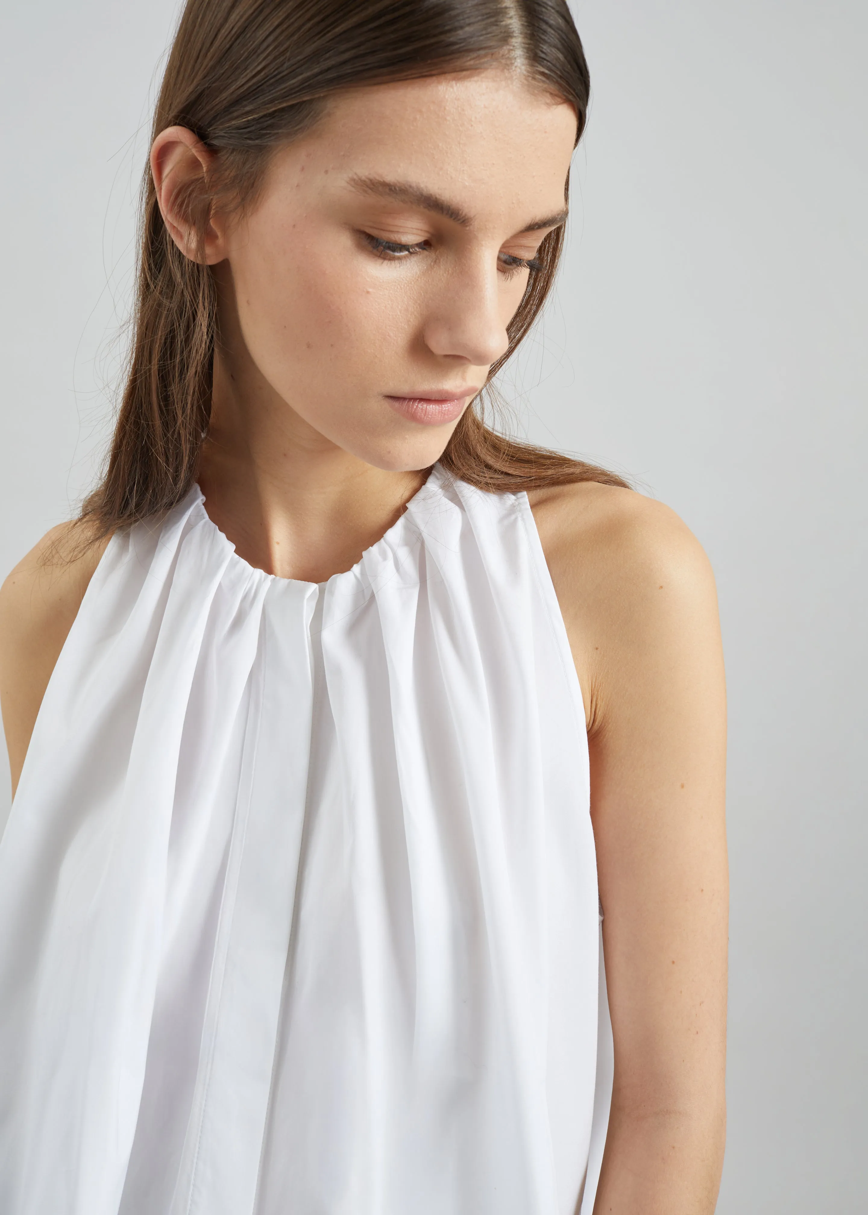 CO Gathered Tunic Shirt - White sold by Frankie Shop product image thumbnail 4