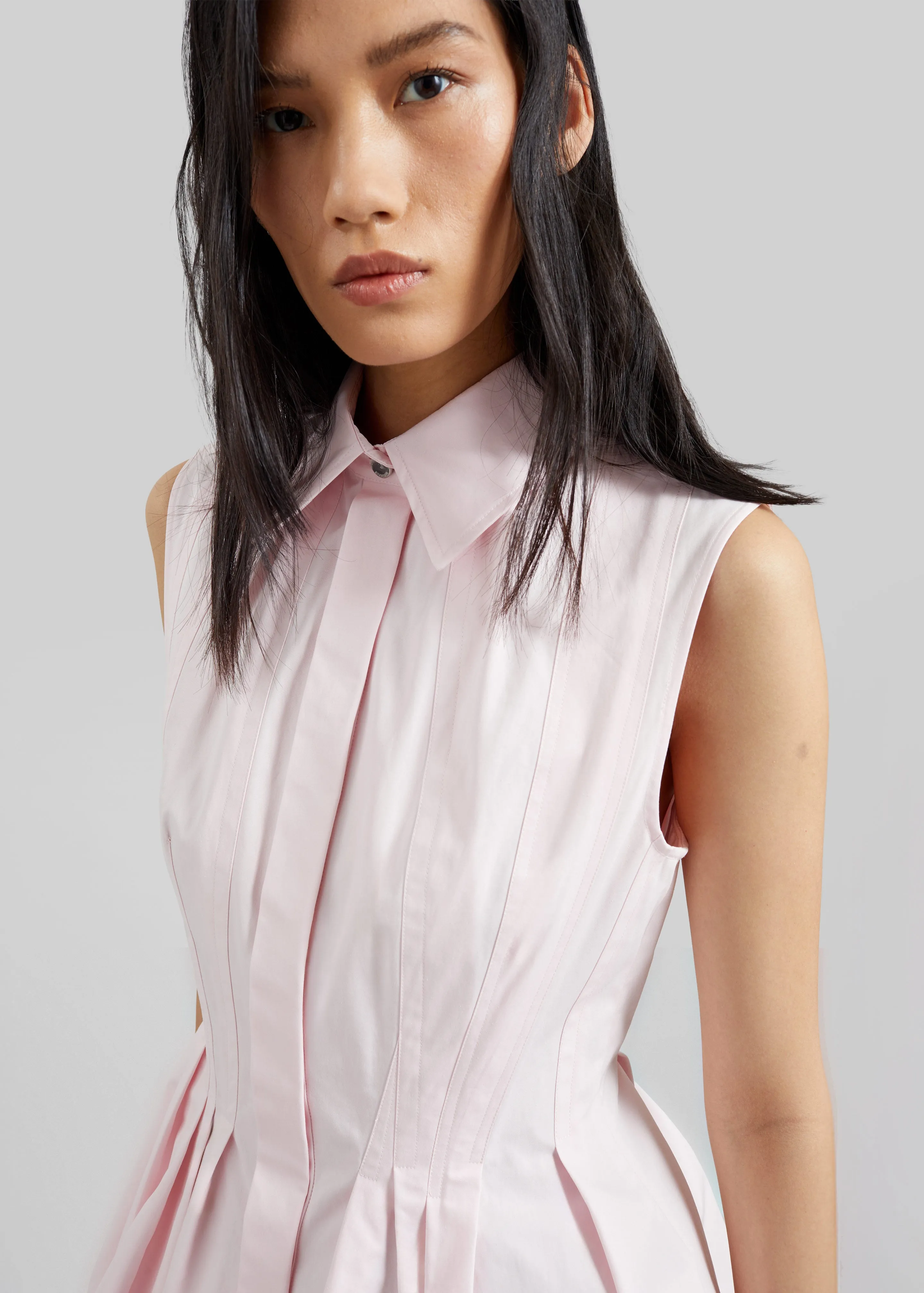 Sportmax Certosa Sleeveless Top - Pink sold by Frankie Shop product image thumbnail 4
