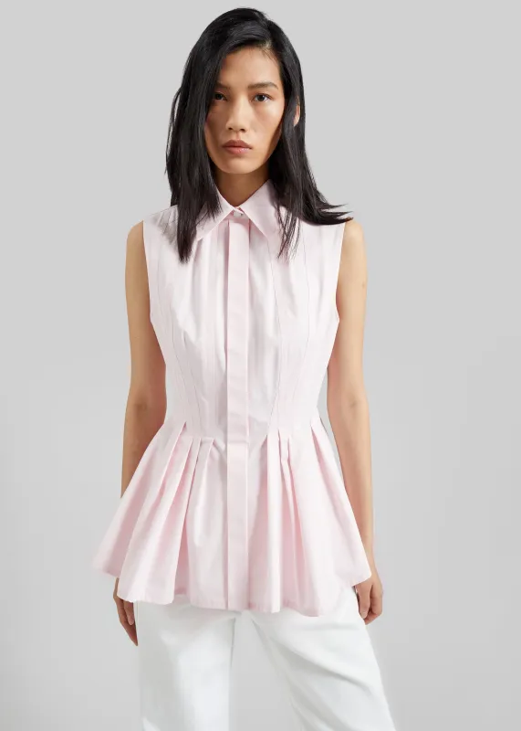 Sportmax Certosa Sleeveless Top - Pink made by Sportmax