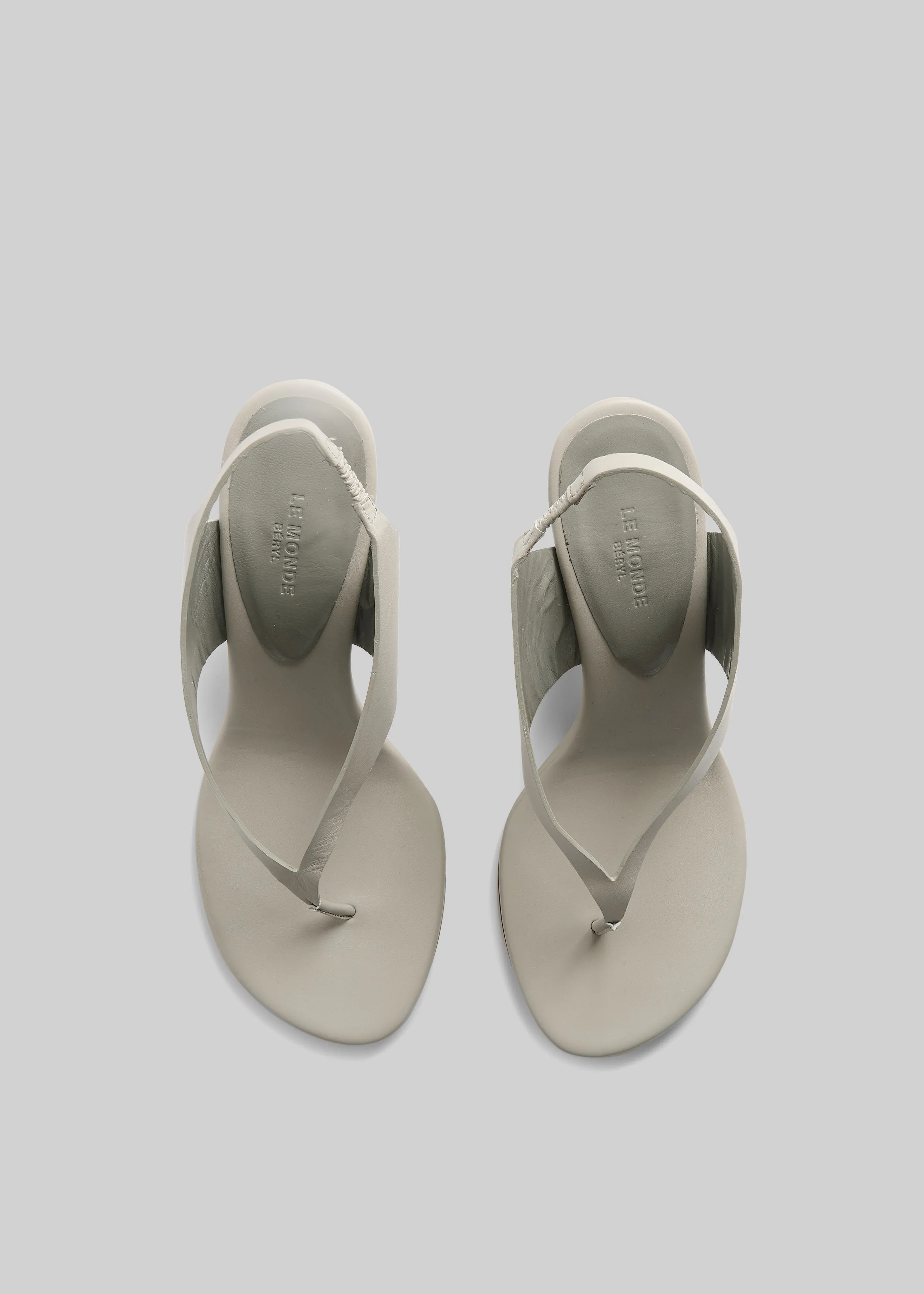 Le Monde Beryl Langley Thong Wedges - New Pearl sold by Frankie Shop product image thumbnail 5