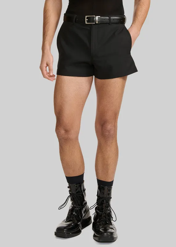 Louis Gabriel Nouchi Wool Suit Shorts - Black made by Frankie Shop