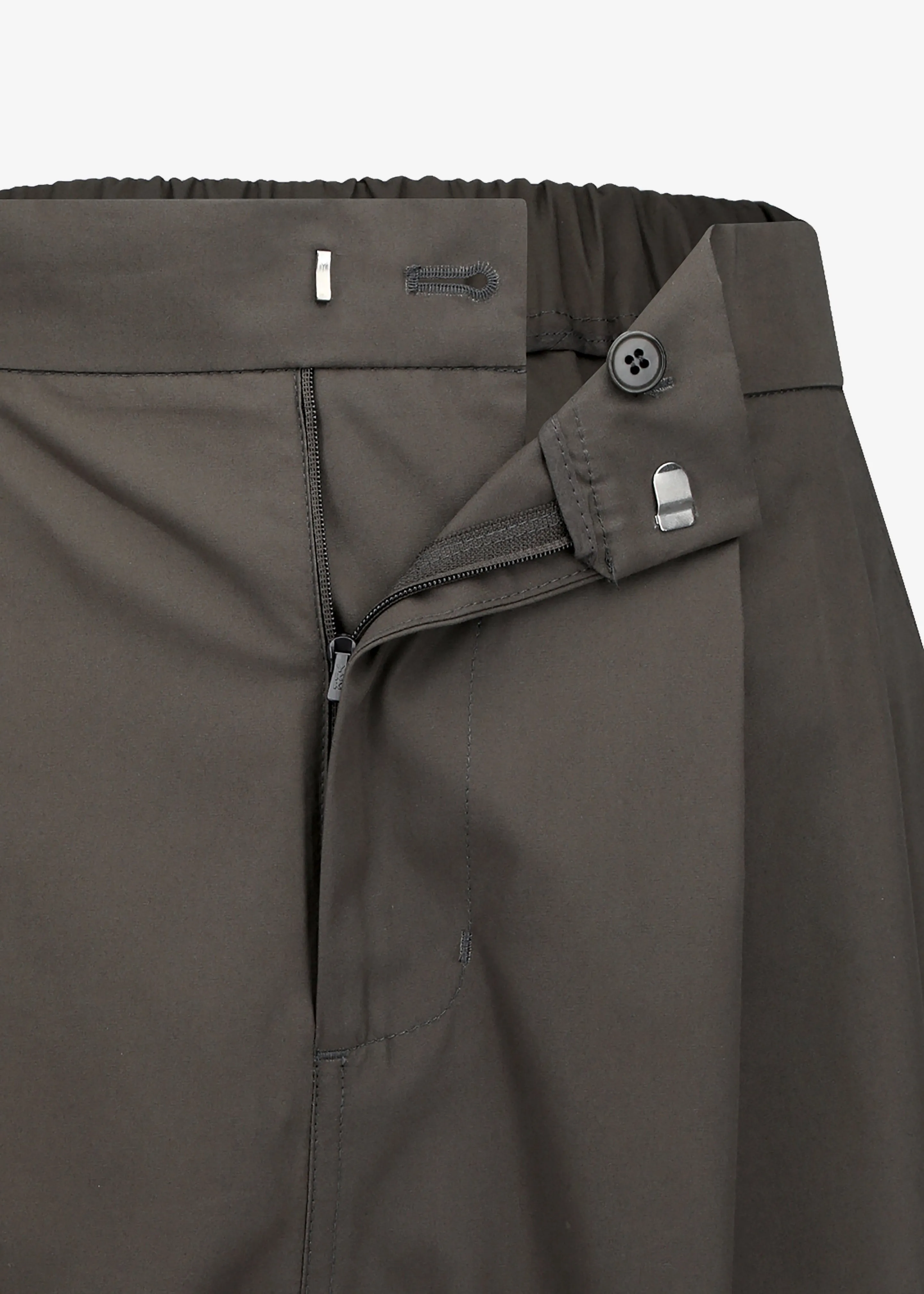Amomento Two Tuck Wide Shorts - Brown sold by Frankie Shop product image thumbnail 5