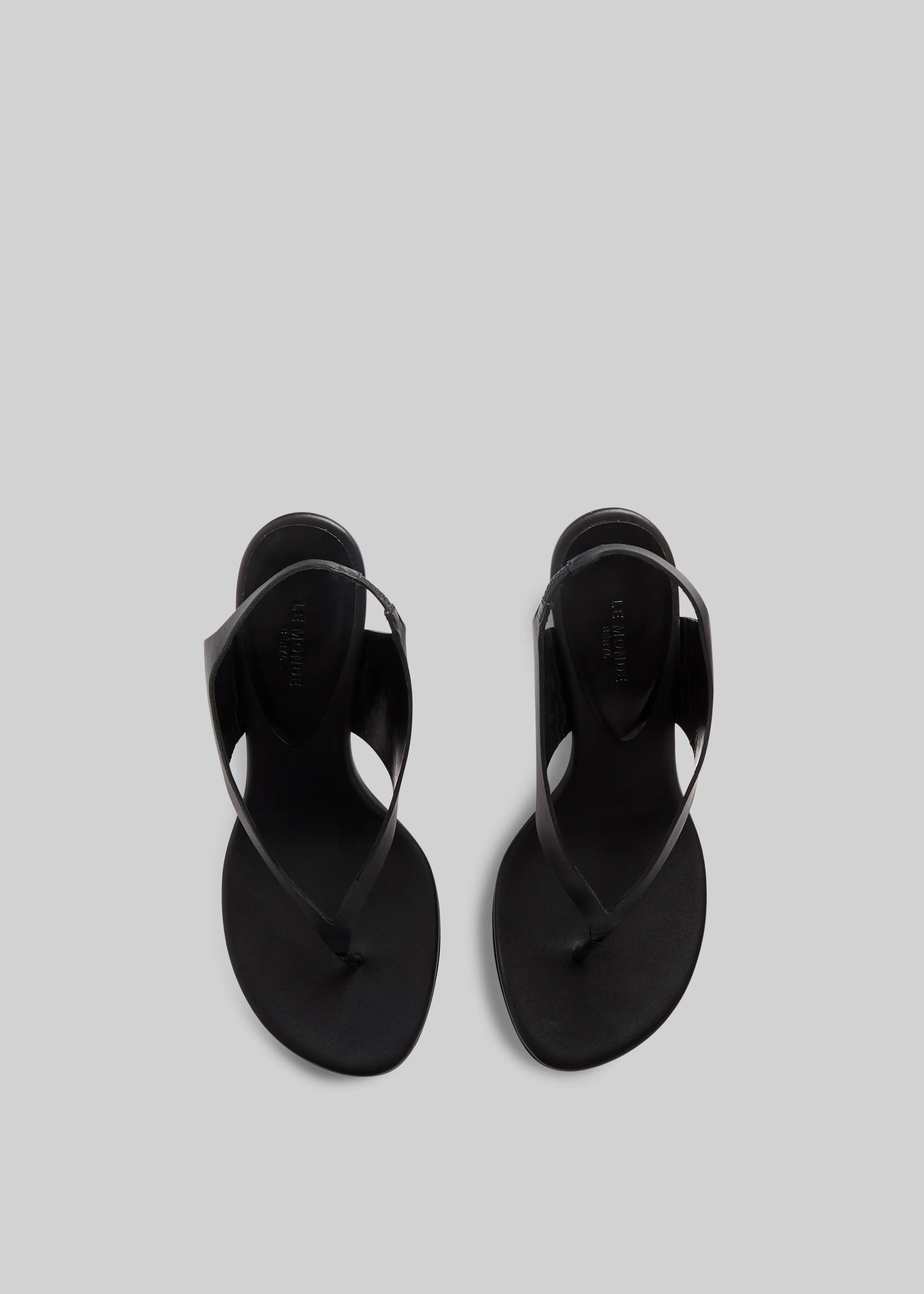 Le Monde Beryl Langley Thong Wedges - Black sold by Frankie Shop product image thumbnail 3