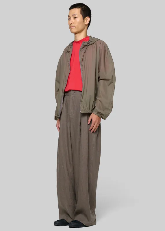 Amomento Raglan Hooded Jumper - Khaki made by Amomento