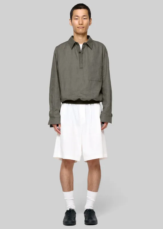 Amomento Linen Pullover - Khaki made by Amomento