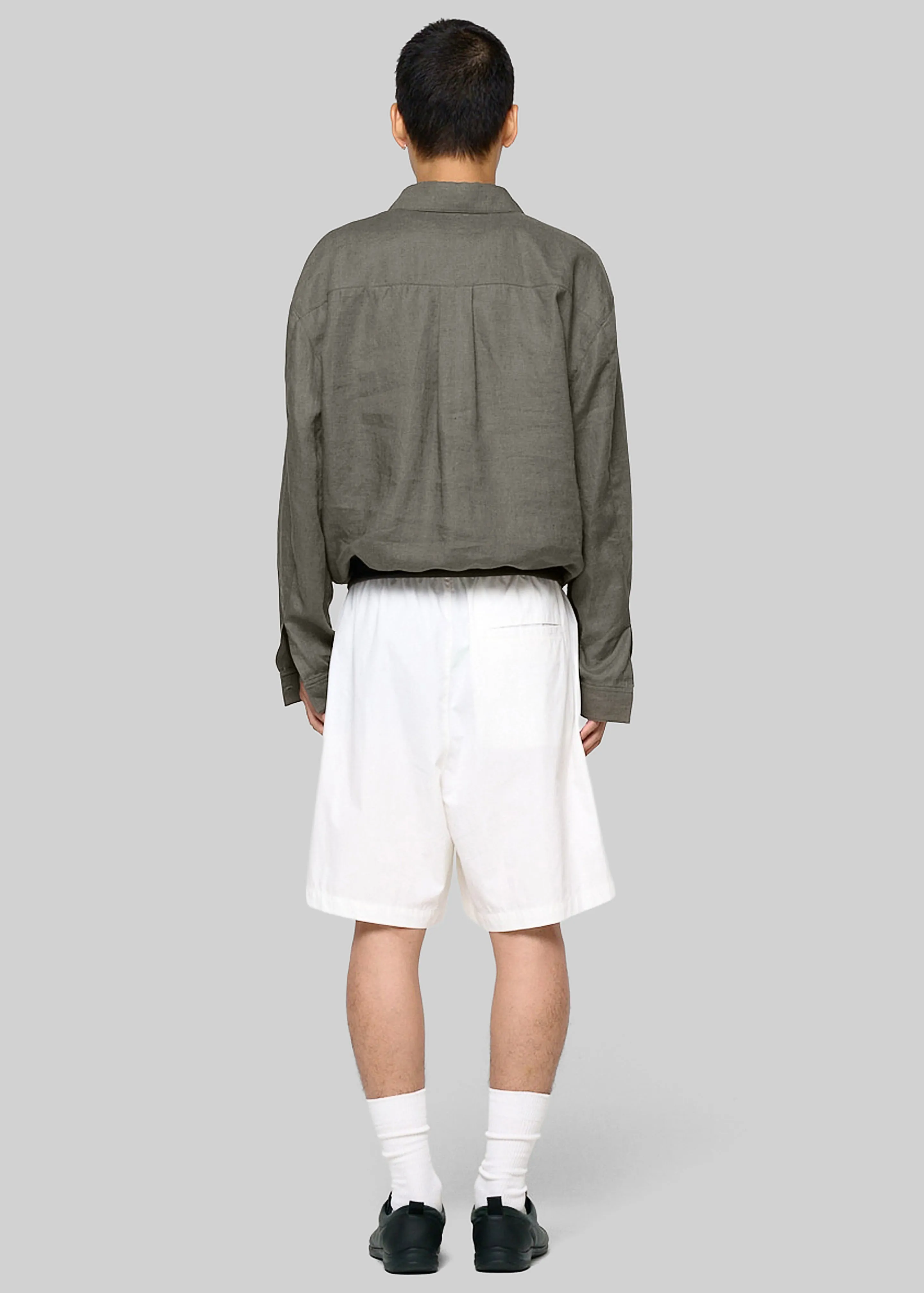 Amomento Linen Pullover - Khaki sold by Frankie Shop product image thumbnail 5