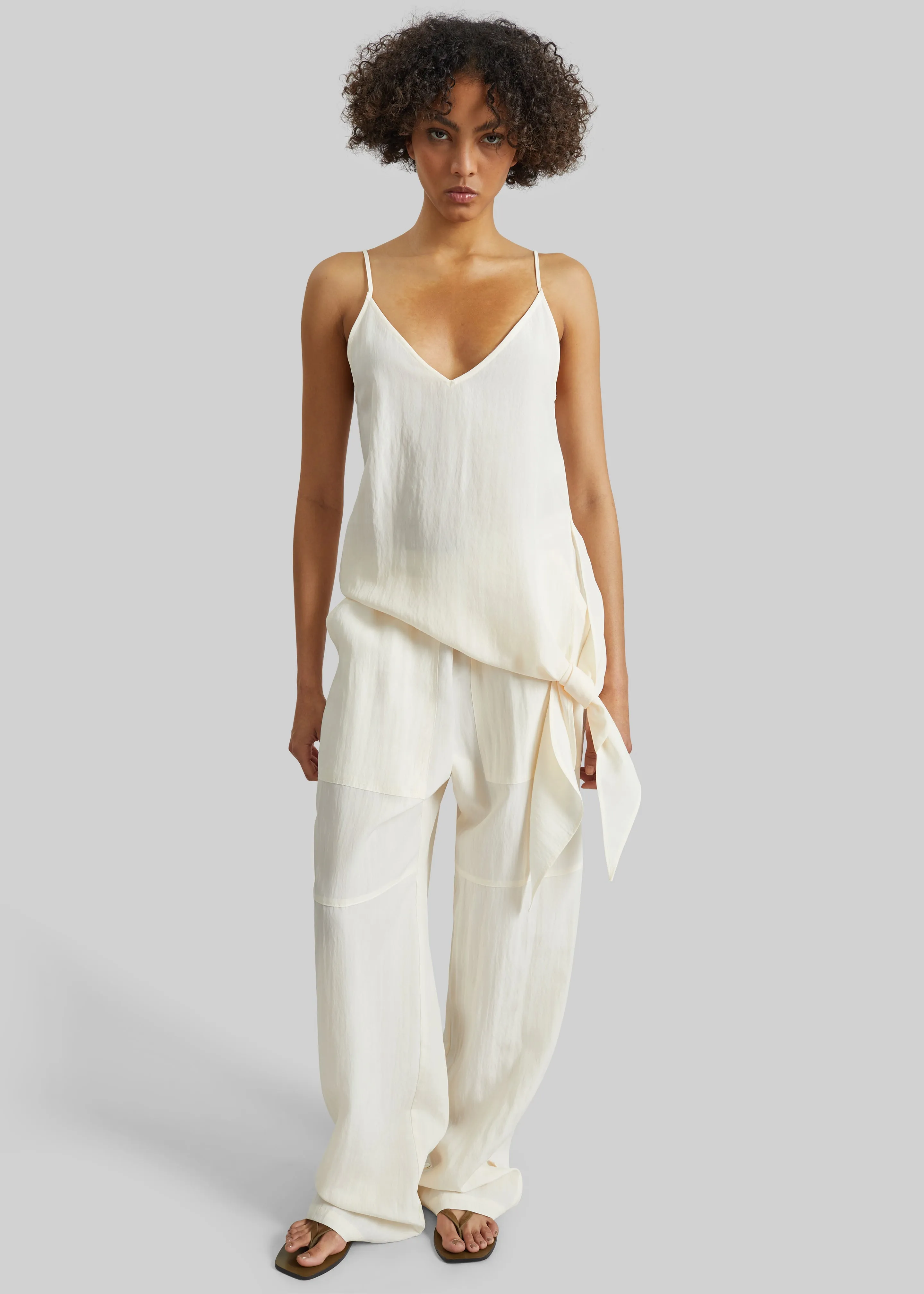 Covert Knotted Top - Cream sold by Frankie Shop product image thumbnail 3