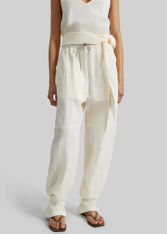 Covert Cargo Pants - Cream made by Frankie Shop