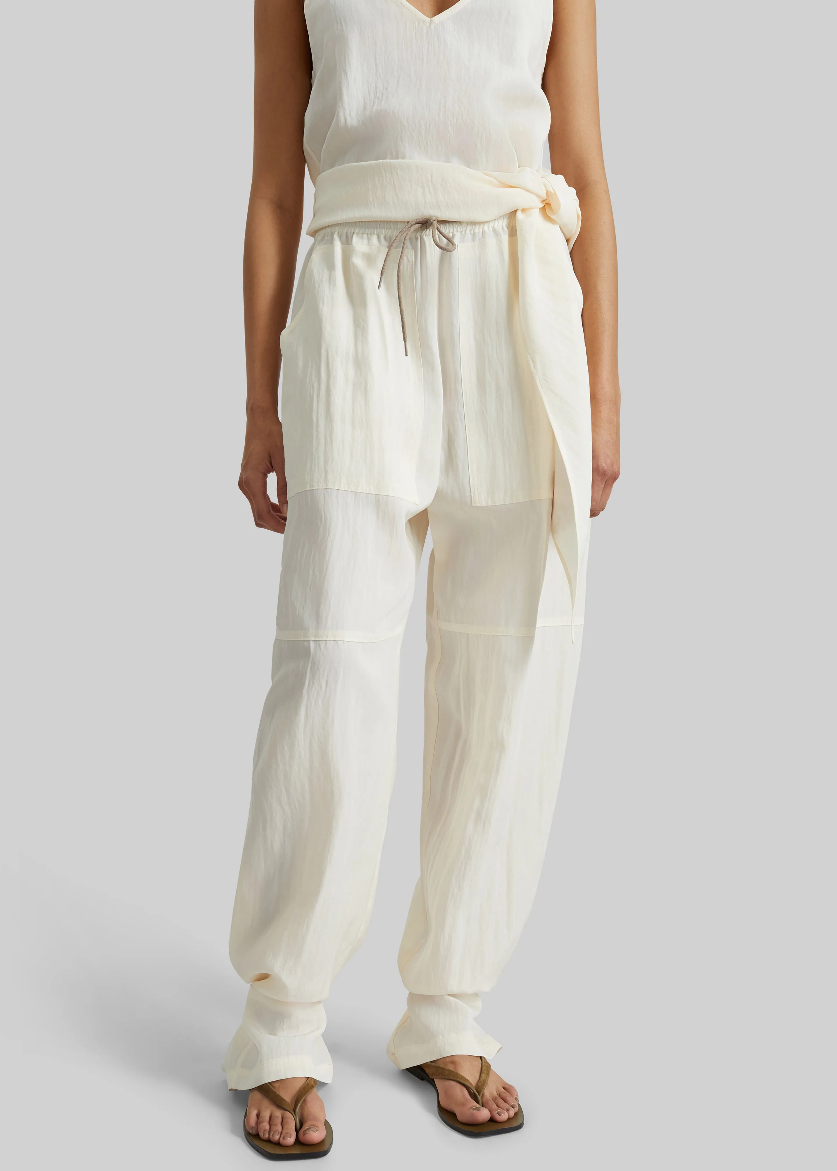 Covert Cargo Pants - Cream sold by Frankie Shop