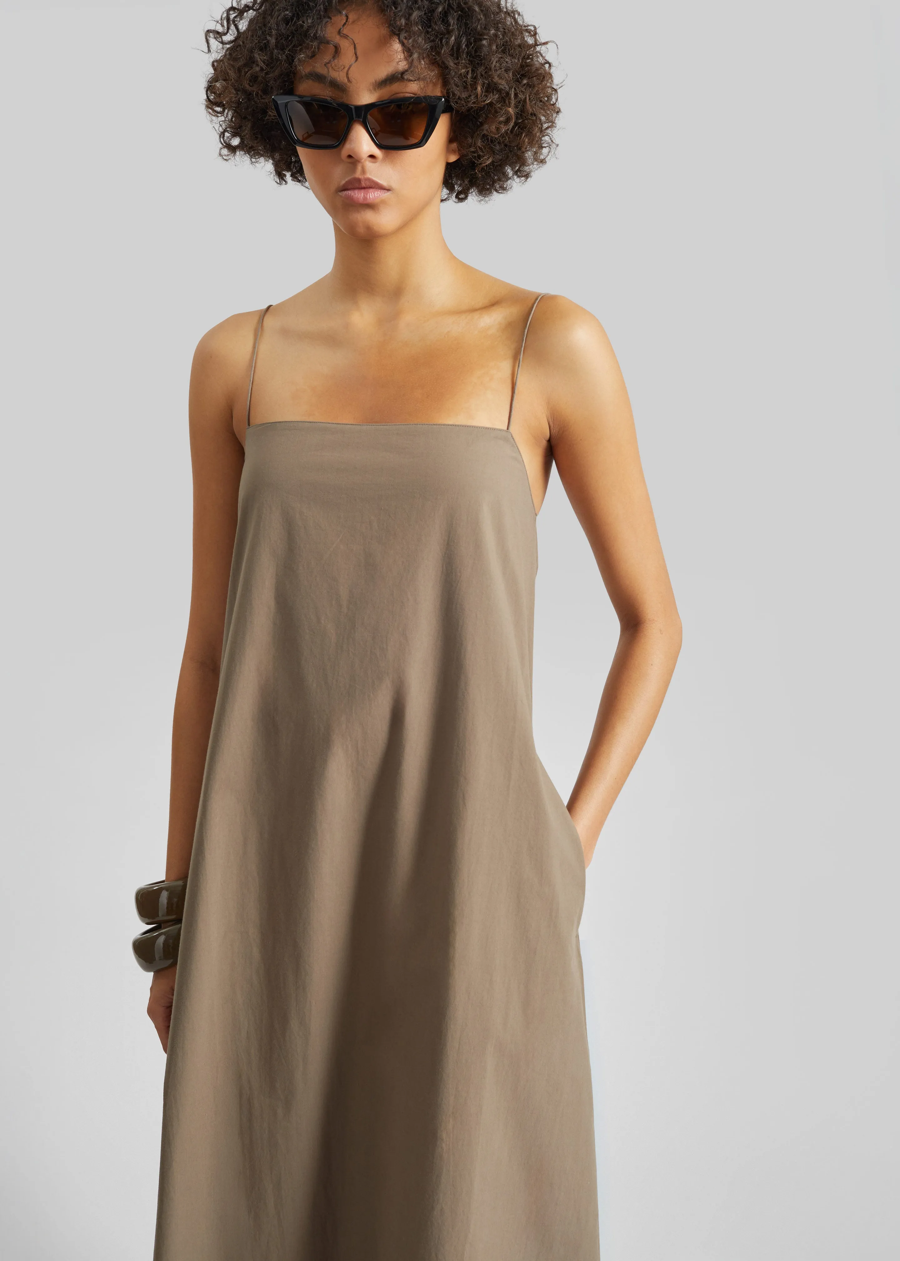 Matteau Square Cami Sundress - Birch sold by Frankie Shop product image thumbnail 4
