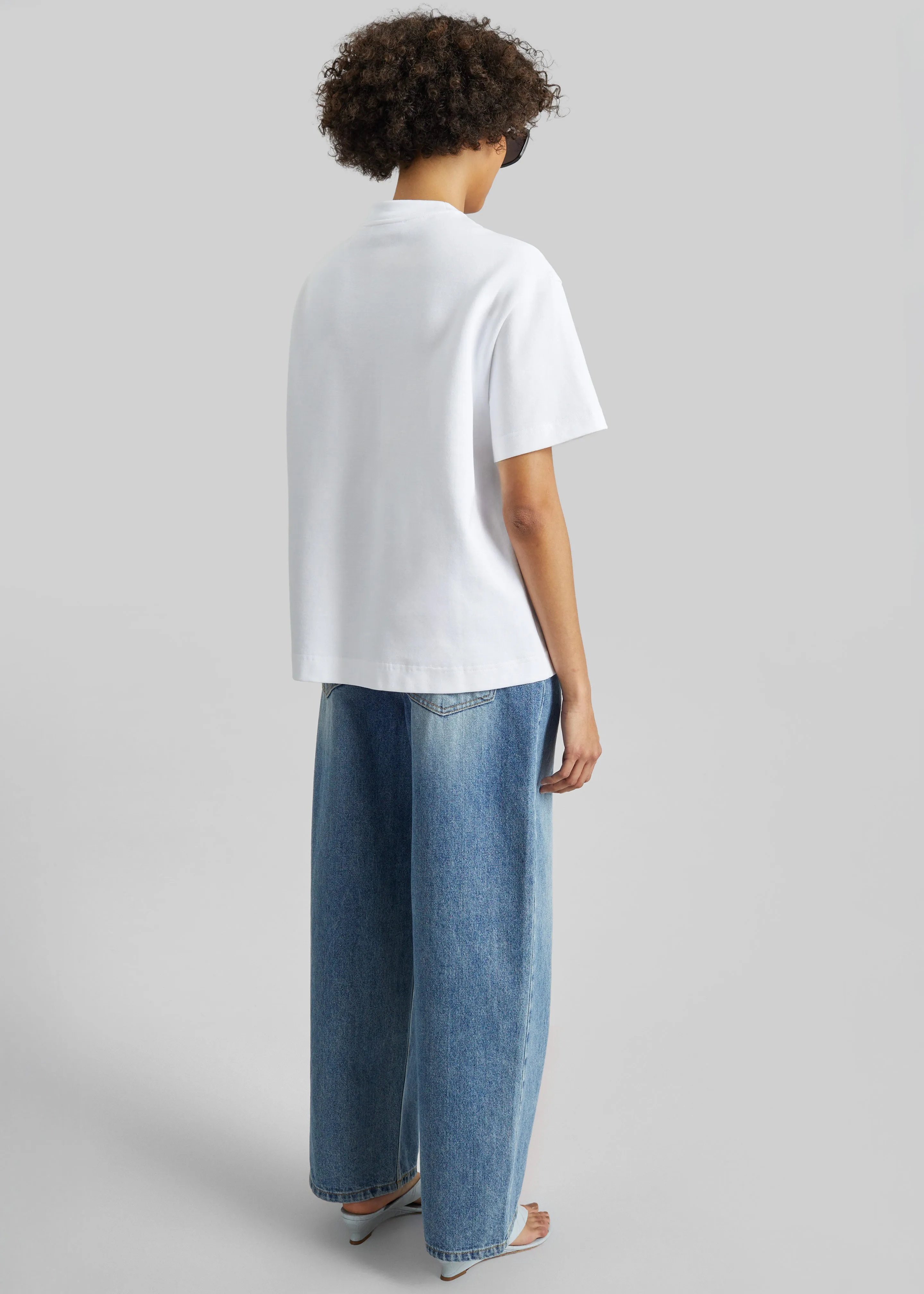 Scoob Boxy T-Shirt - White sold by Frankie Shop product image thumbnail 5