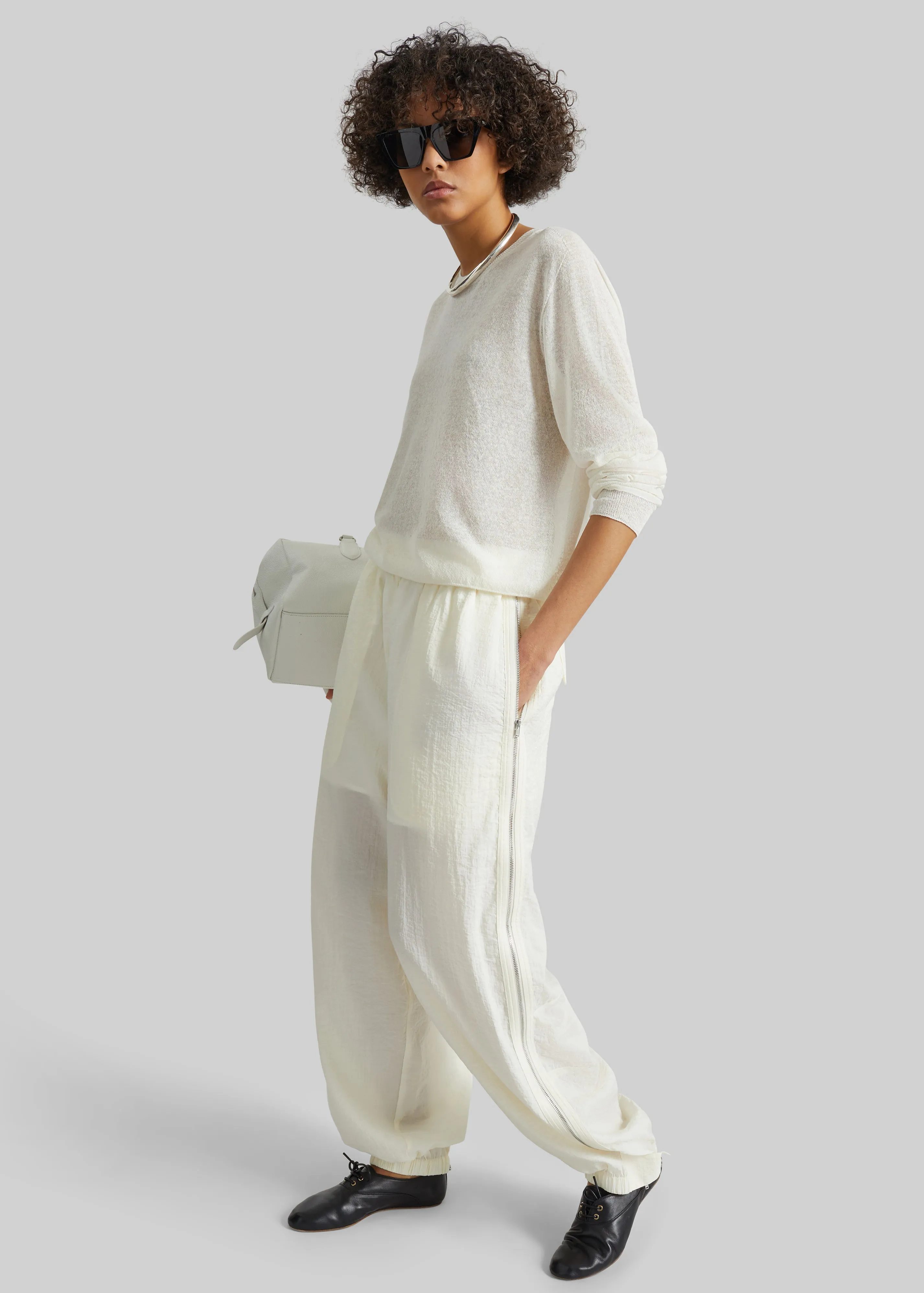 CO Articulated Vented Pants - Milk sold by Frankie Shop product image thumbnail 4