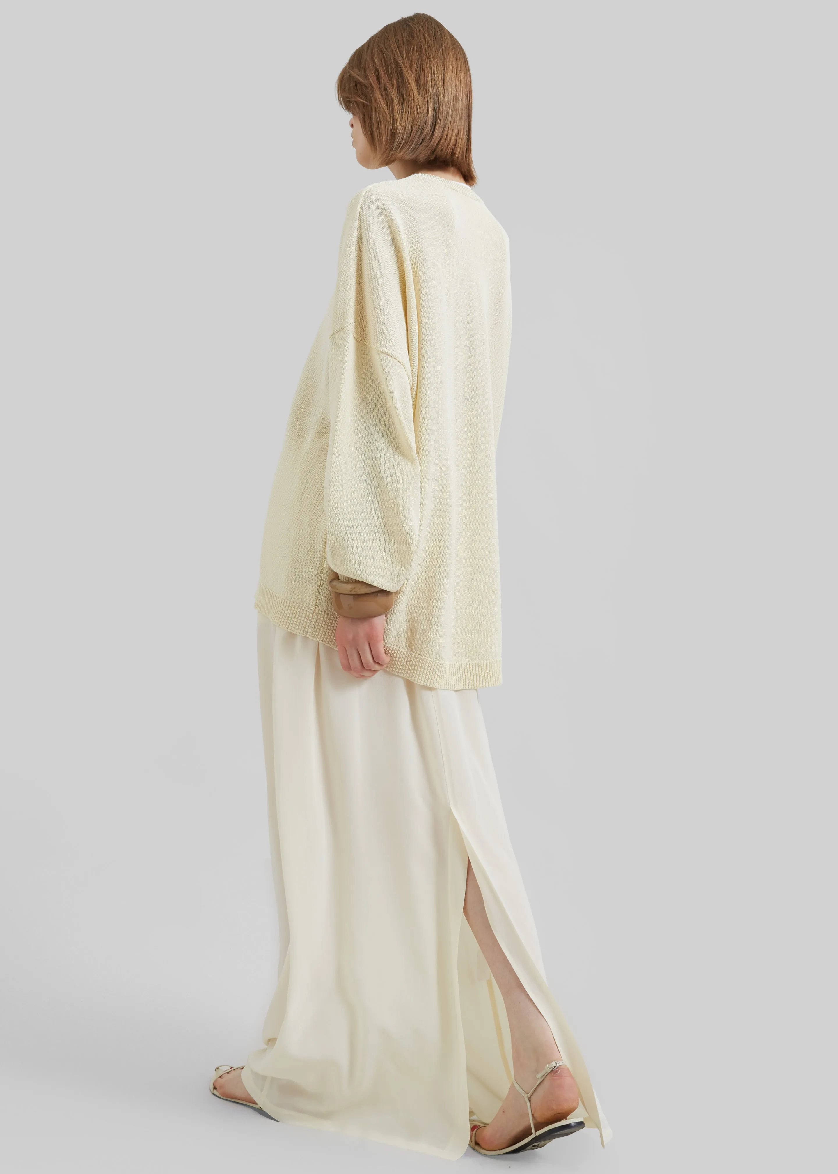 Aeson Maxi Skirt - Pale Yellow sold by Frankie Shop product image thumbnail 3
