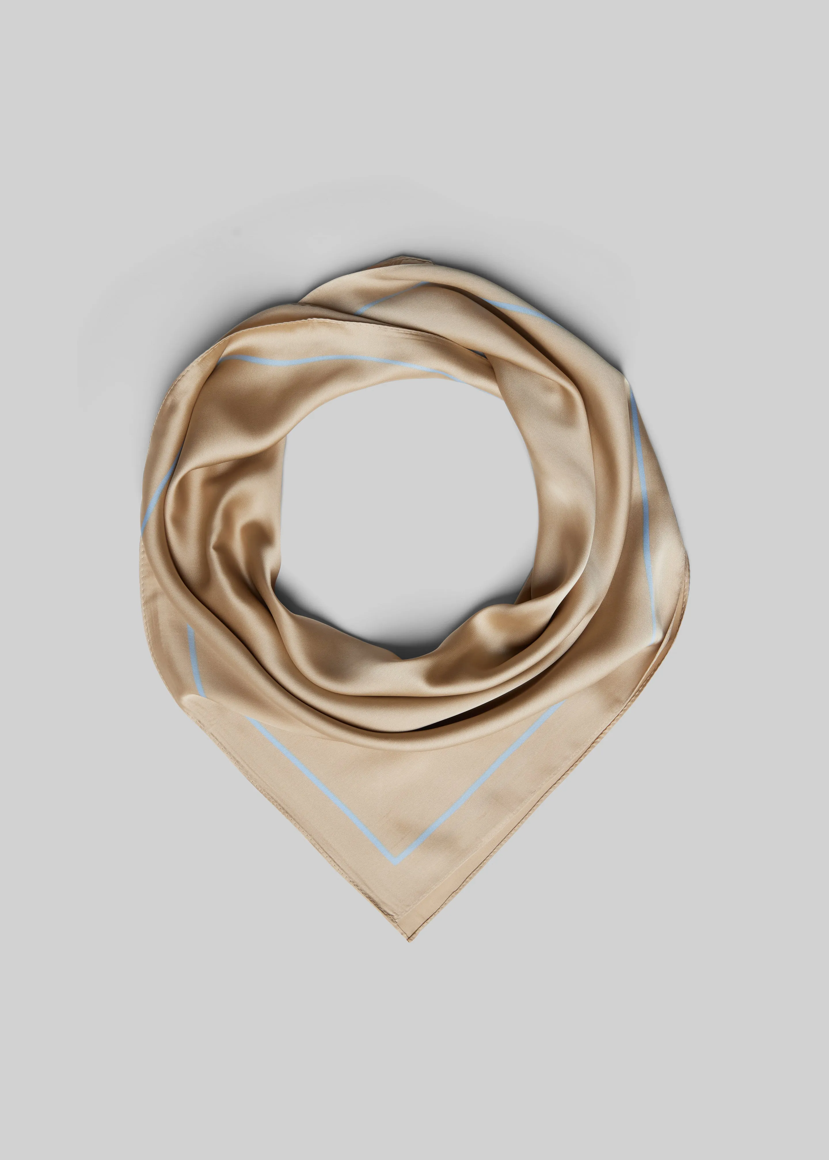 Lerici Square Scarf - Beige sold by Frankie Shop product image thumbnail 2