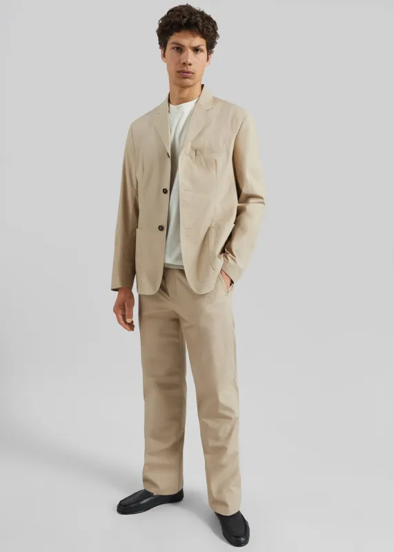 Covert Elastic Waist Trousers - Beige made by Frankie Shop