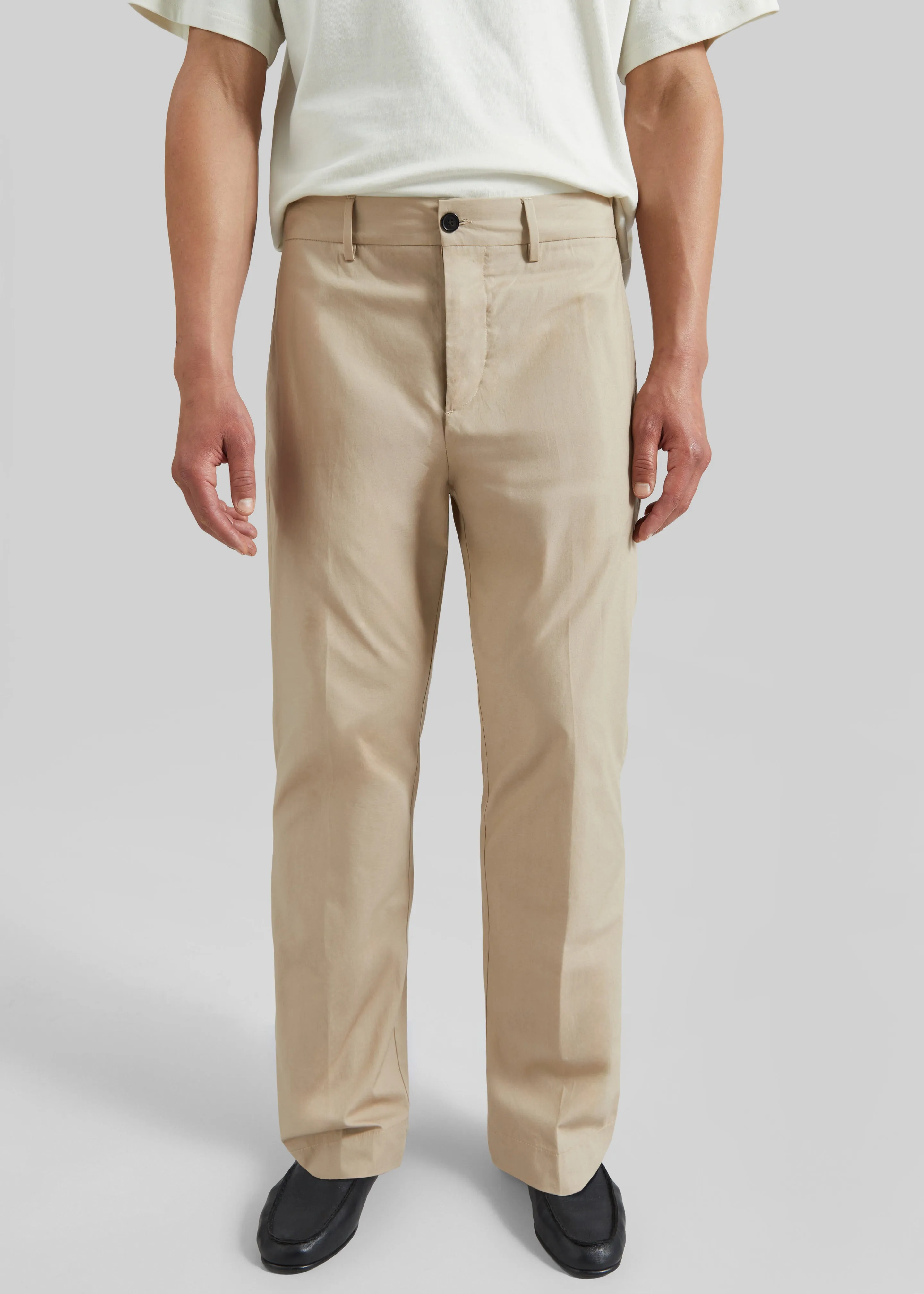 Covert Elastic Waist Trousers - Beige sold by Frankie Shop product image thumbnail 2