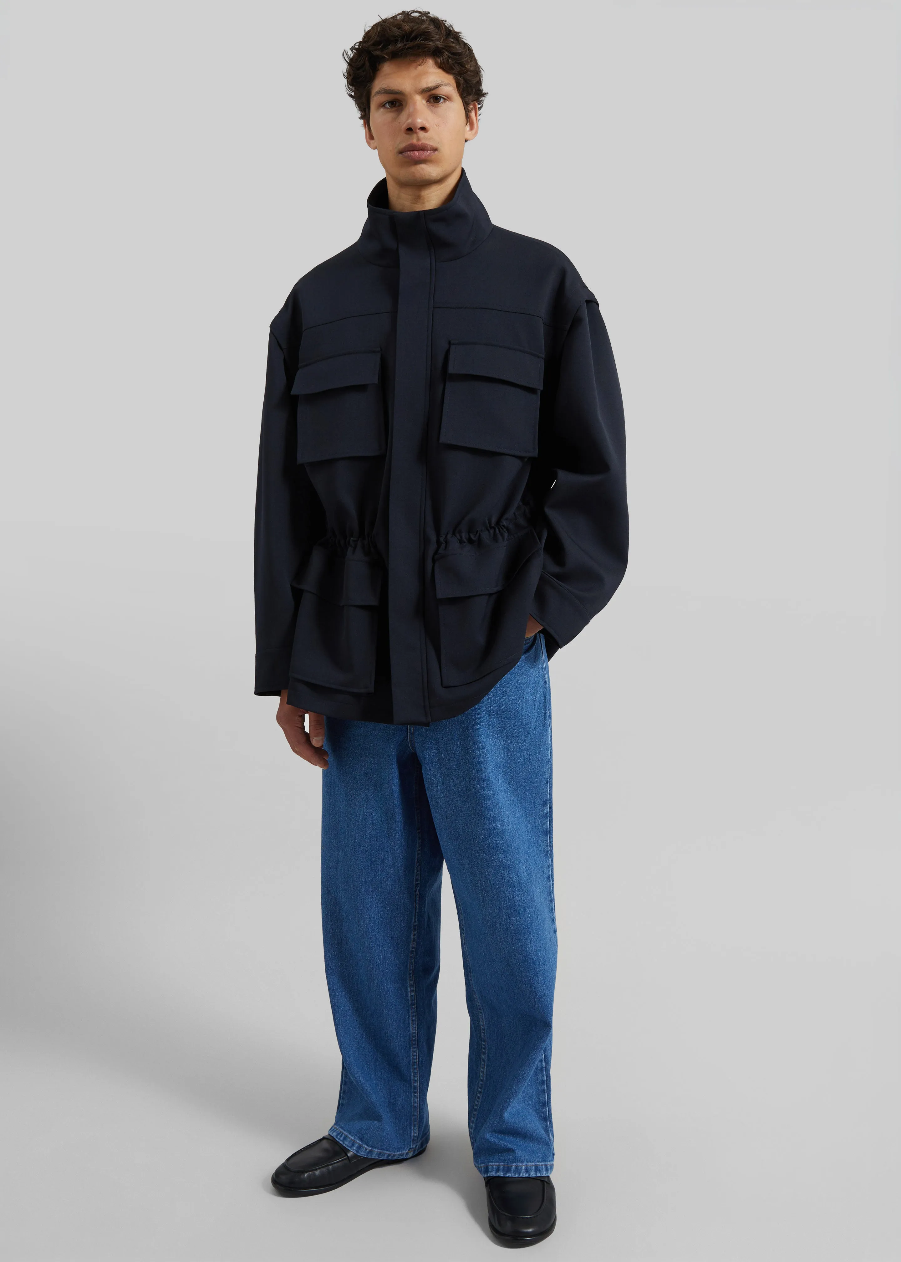 Brannon Cargo Jacket - Navy sold by Frankie Shop product image thumbnail 2