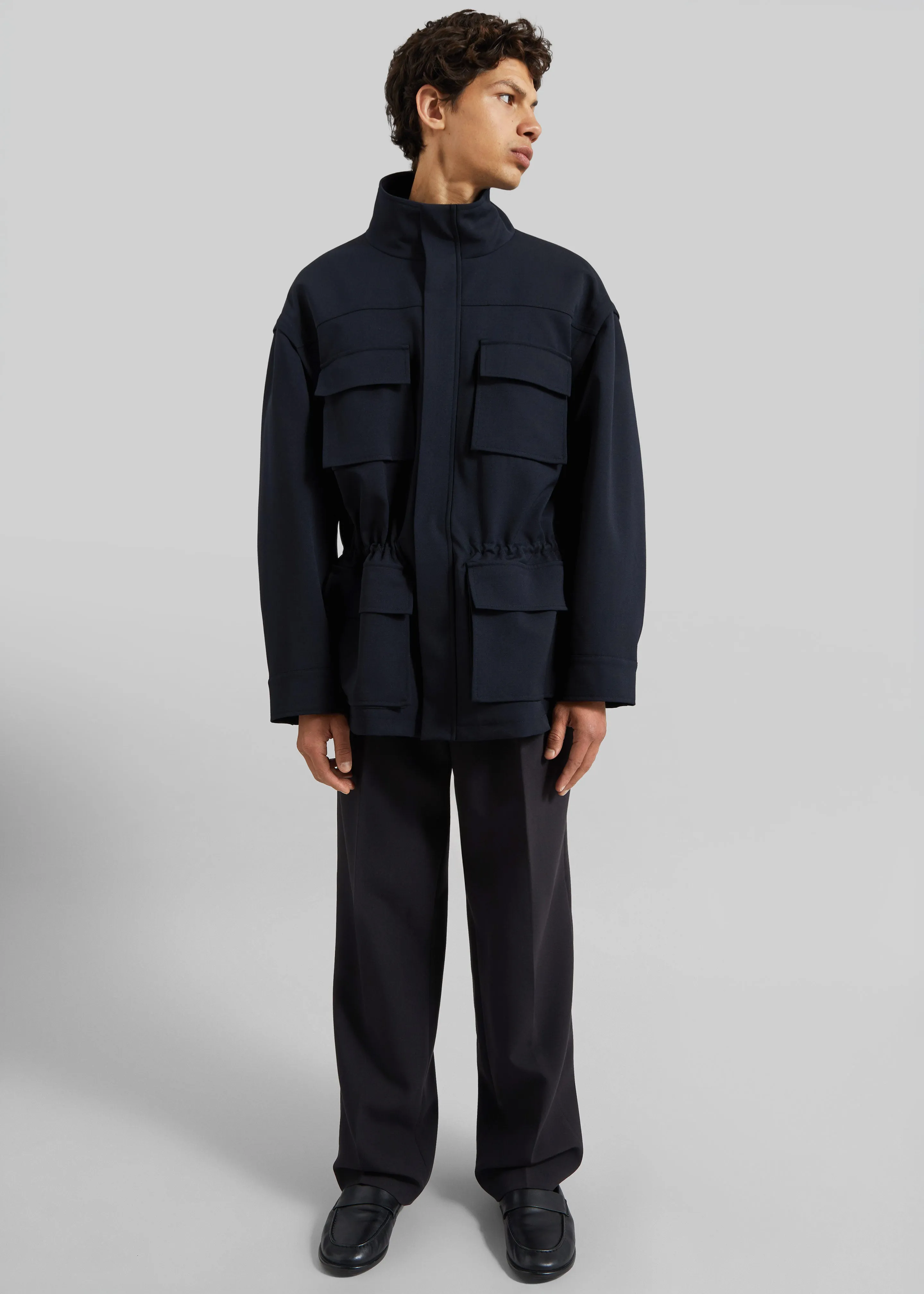 Brannon Cargo Jacket - Navy sold by Frankie Shop product image thumbnail 5