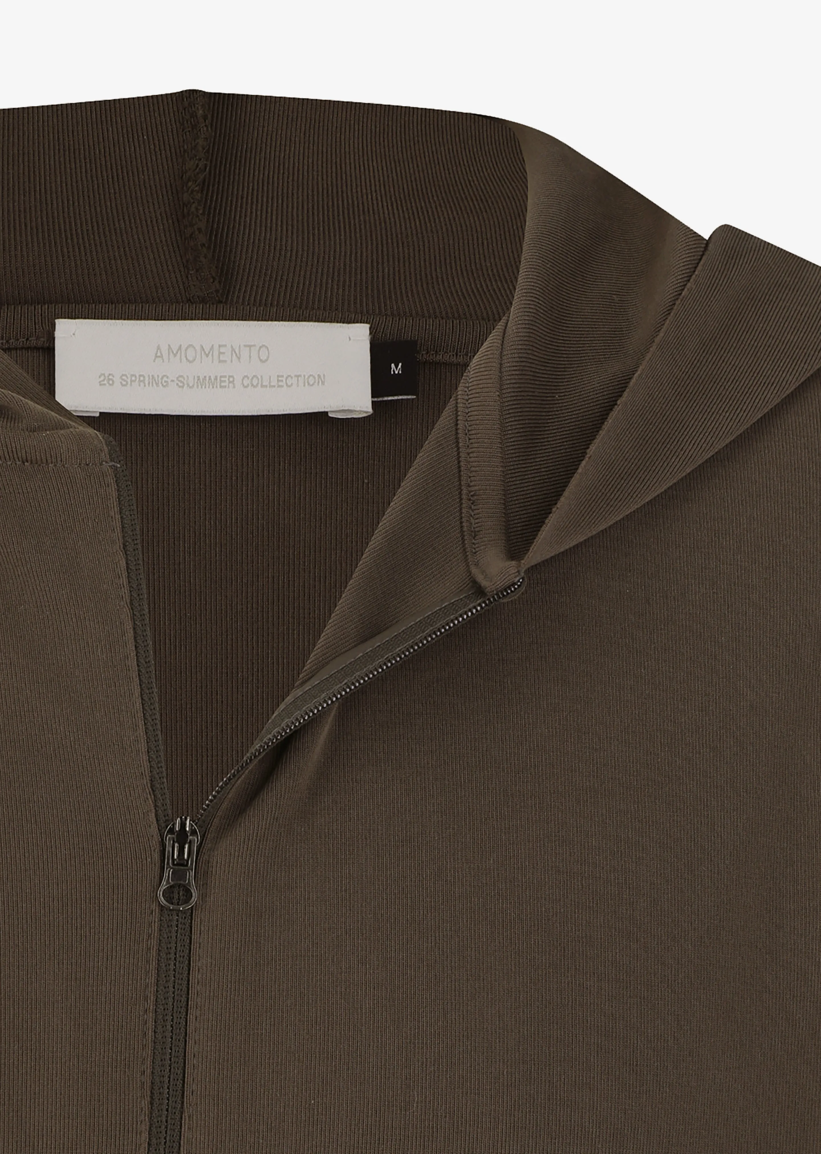 Amomento Jersey Hooded Jumper - Brown sold by Frankie Shop product image thumbnail 5