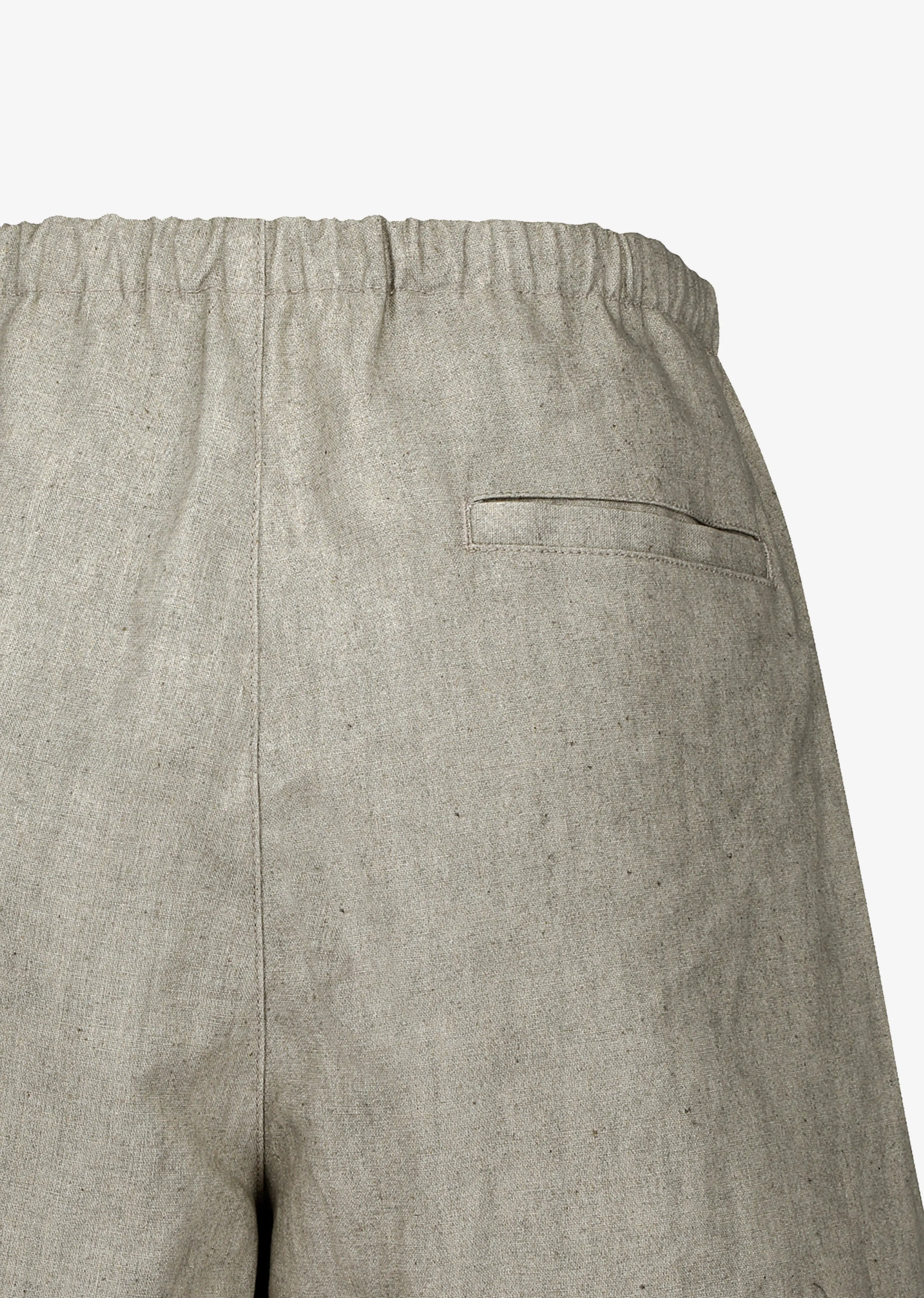 Amomento Linen Drawstring Shorts - Beige sold by Frankie Shop product image thumbnail 5