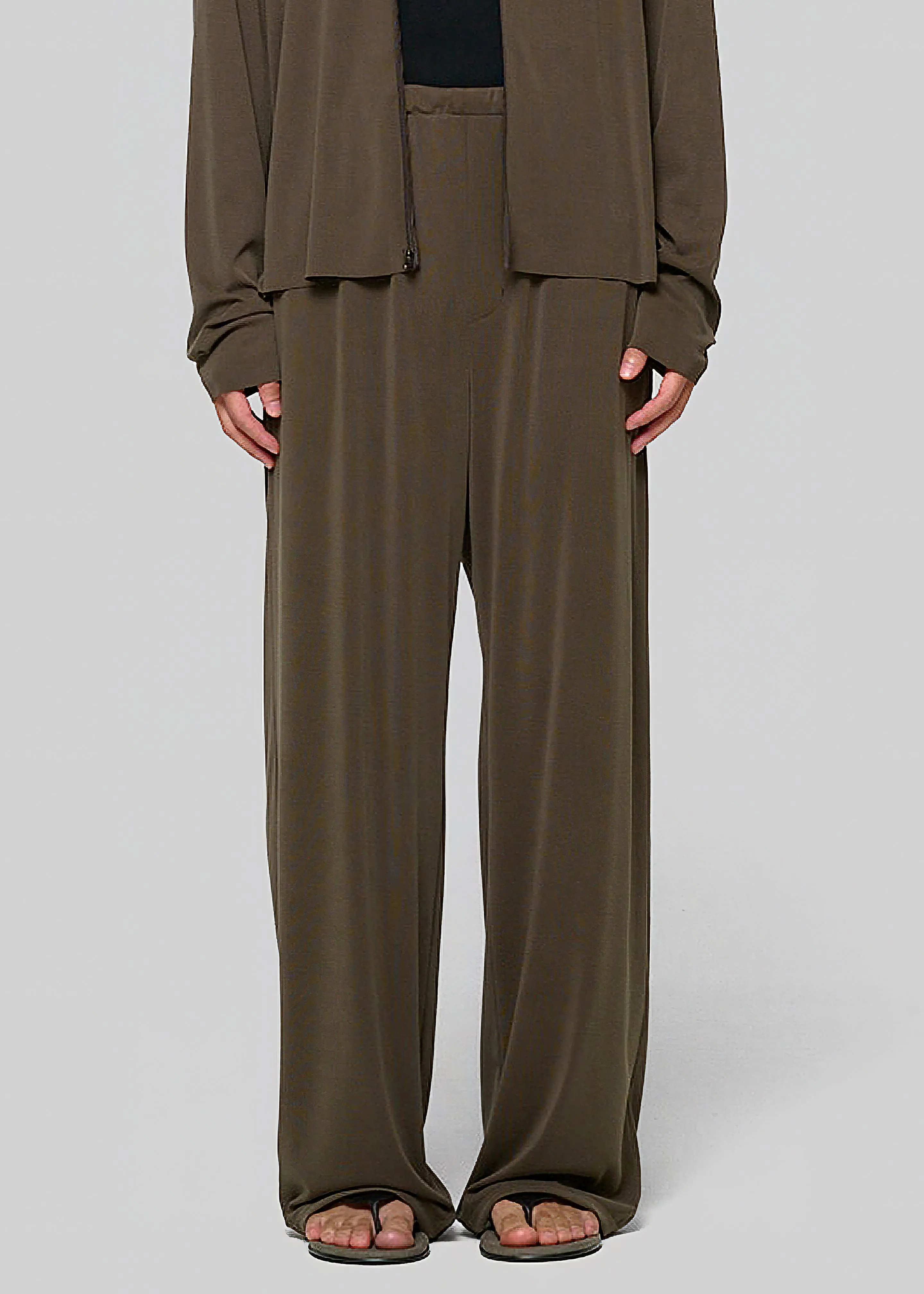 Amomento Easy Banding Pants - Brown sold by Frankie Shop product image thumbnail 2