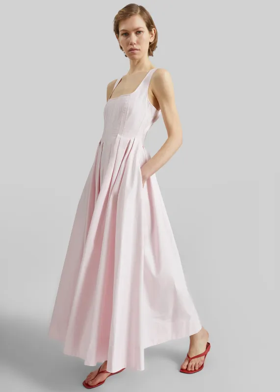 Sportmax Giro Cotton Dress - Pink made by Sportmax