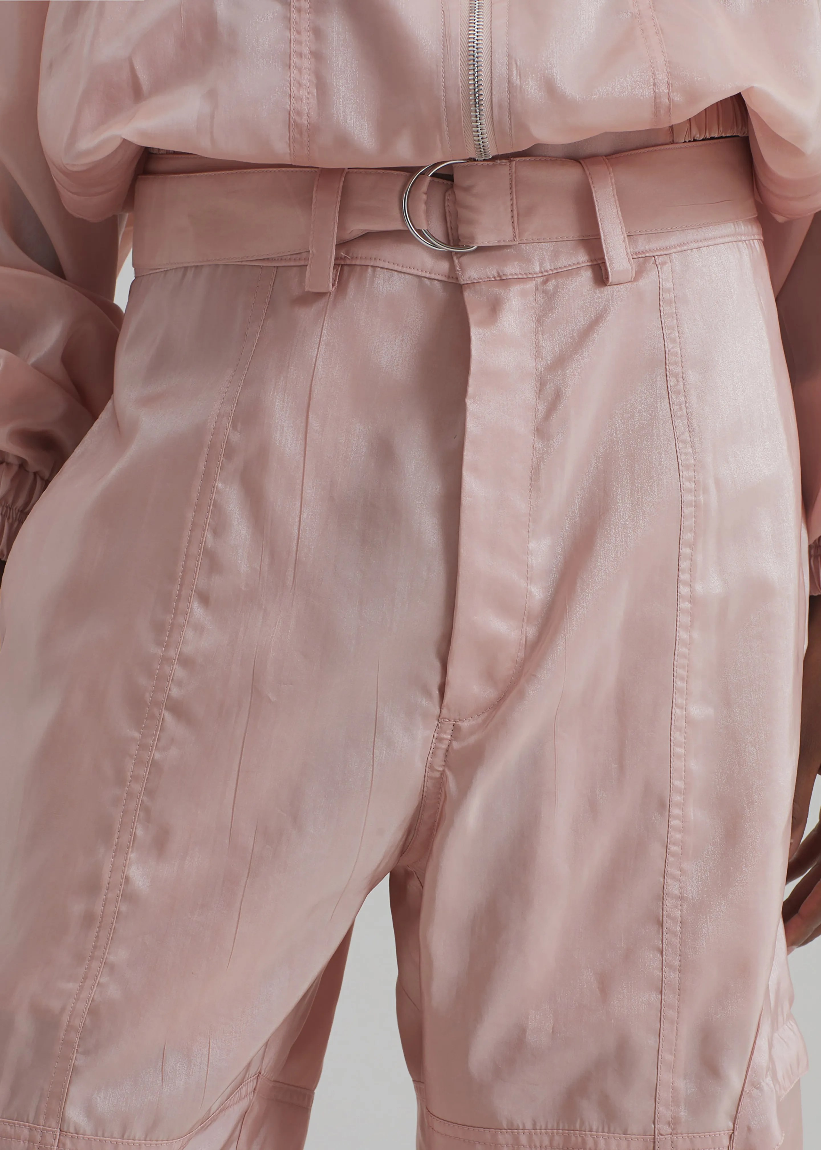 Kelly Sheer Cargo Pants - Pink sold by Frankie Shop product image thumbnail 4