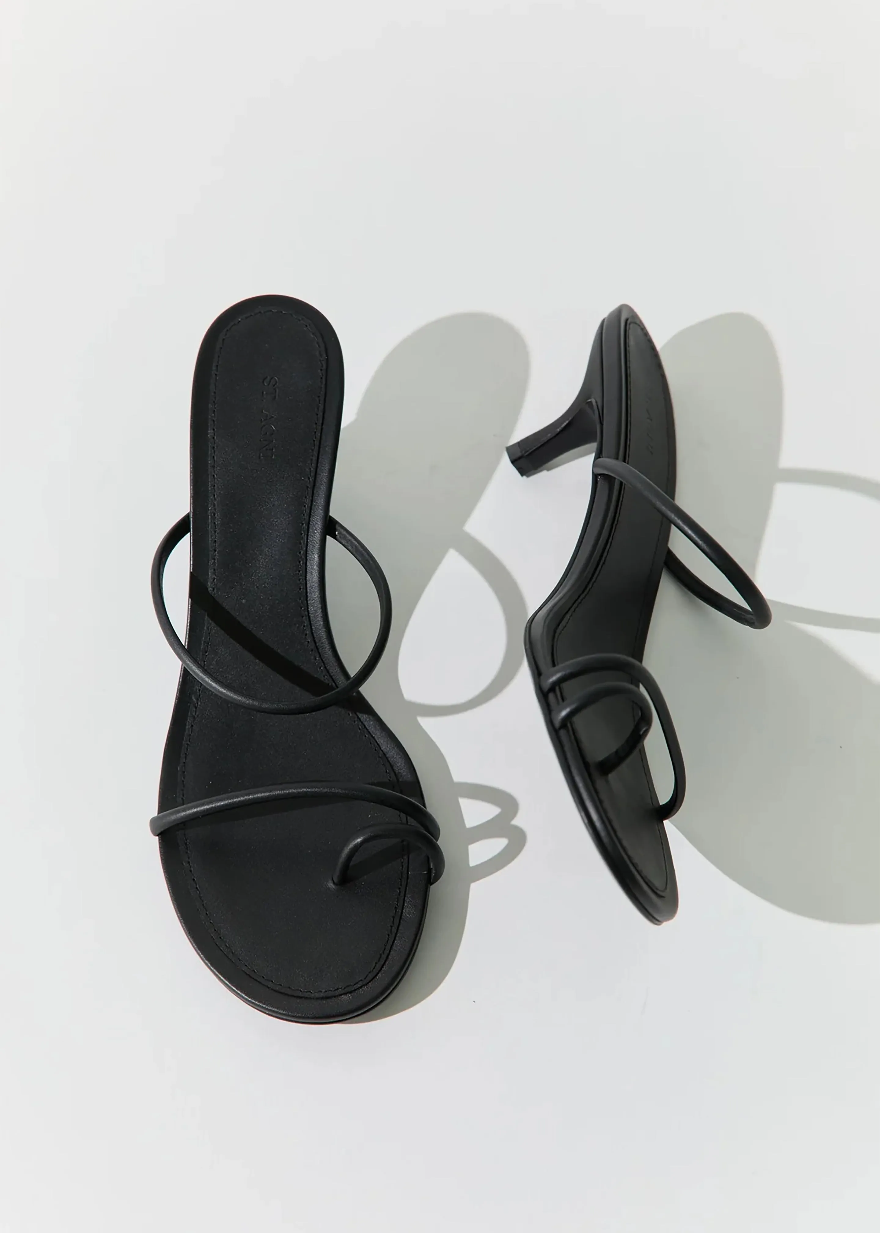 St. Agni Minimal Strap Heels - Black sold by Frankie Shop product image thumbnail 2