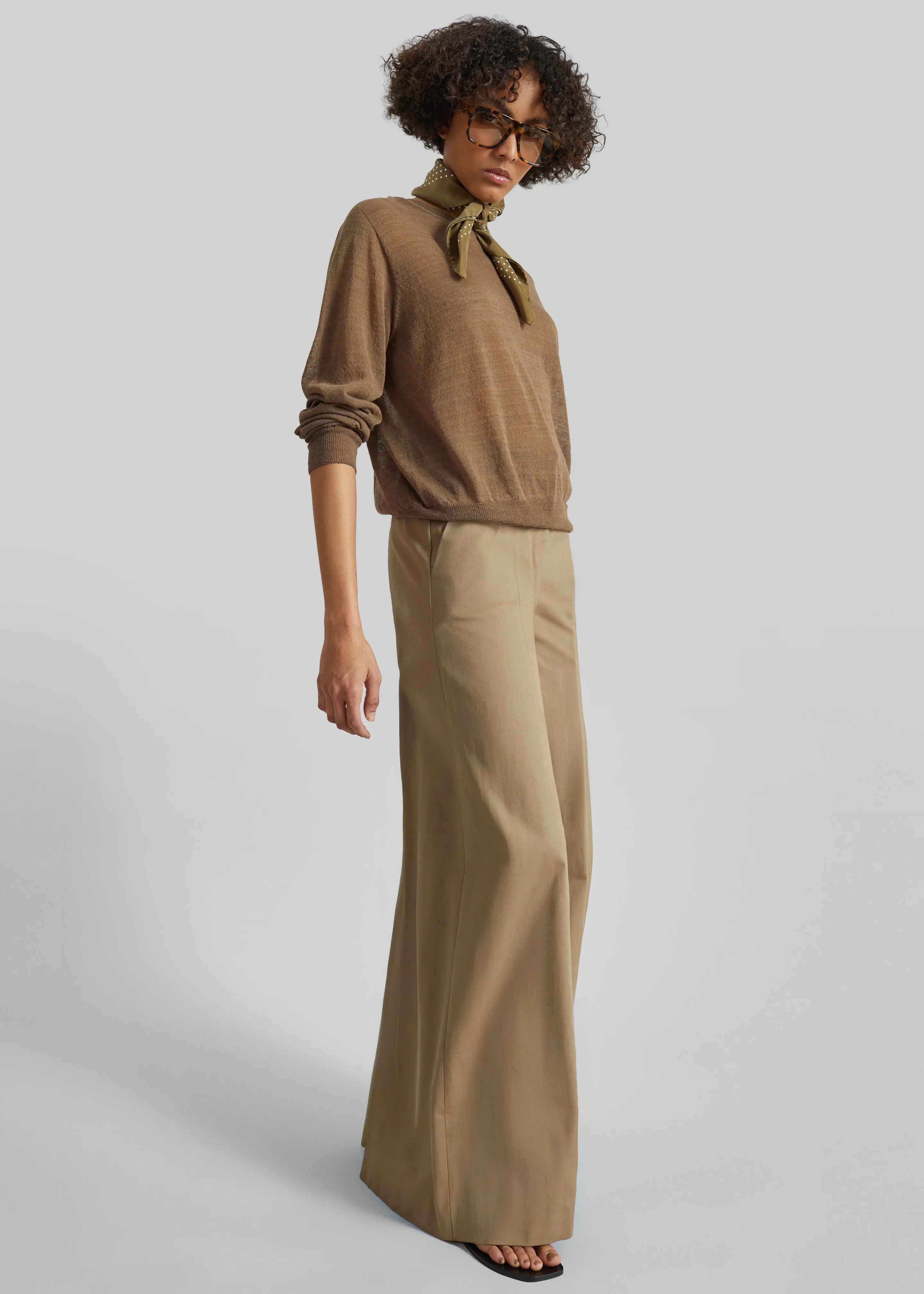 TheLatest D-Alma Pants - Cognac sold by Frankie Shop product image thumbnail 5