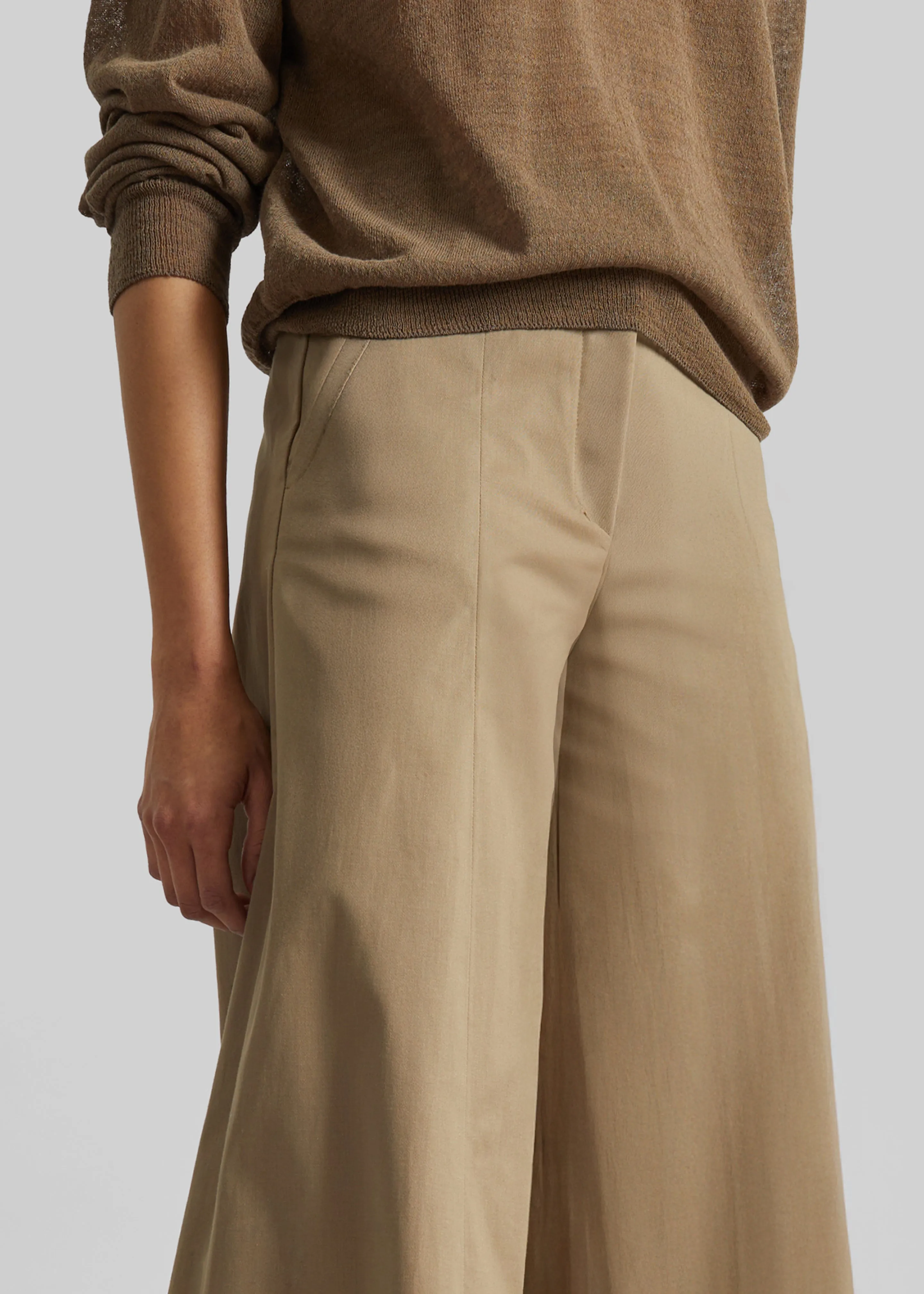 TheLatest D-Alma Pants - Cognac sold by Frankie Shop product image thumbnail 4
