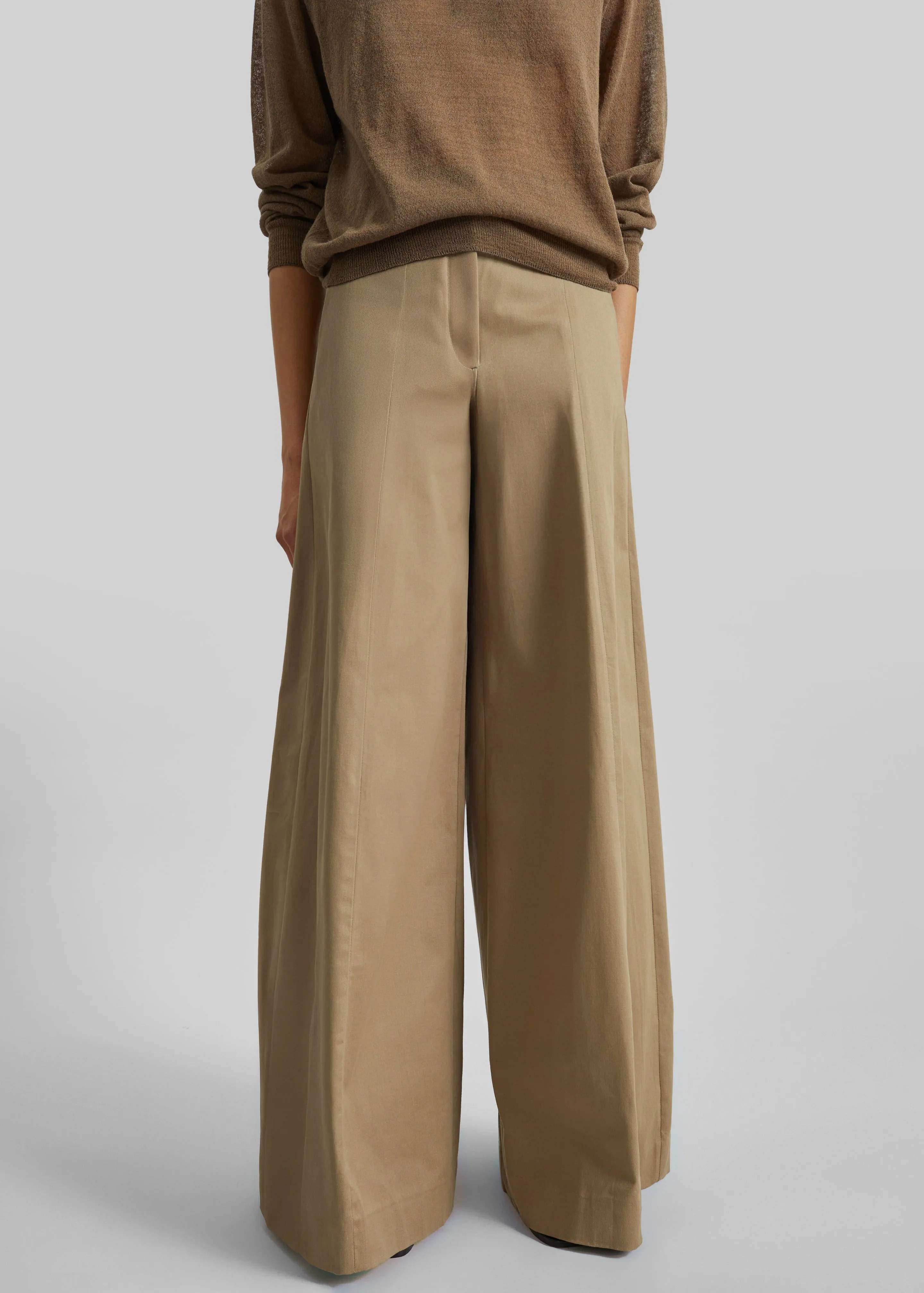 TheLatest D-Alma Pants - Cognac sold by Frankie Shop product image thumbnail 3