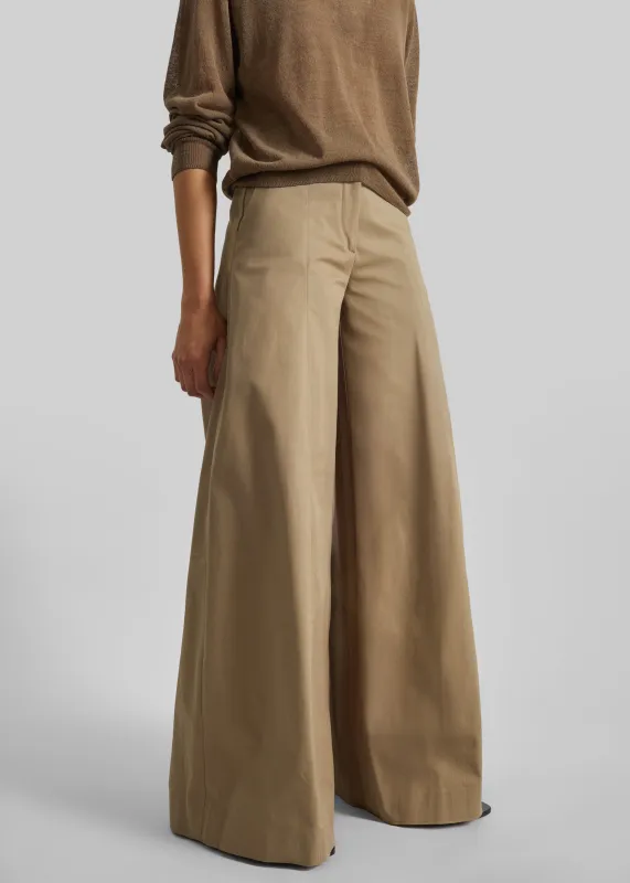 TheLatest D-Alma Pants - Cognac made by The Latest
