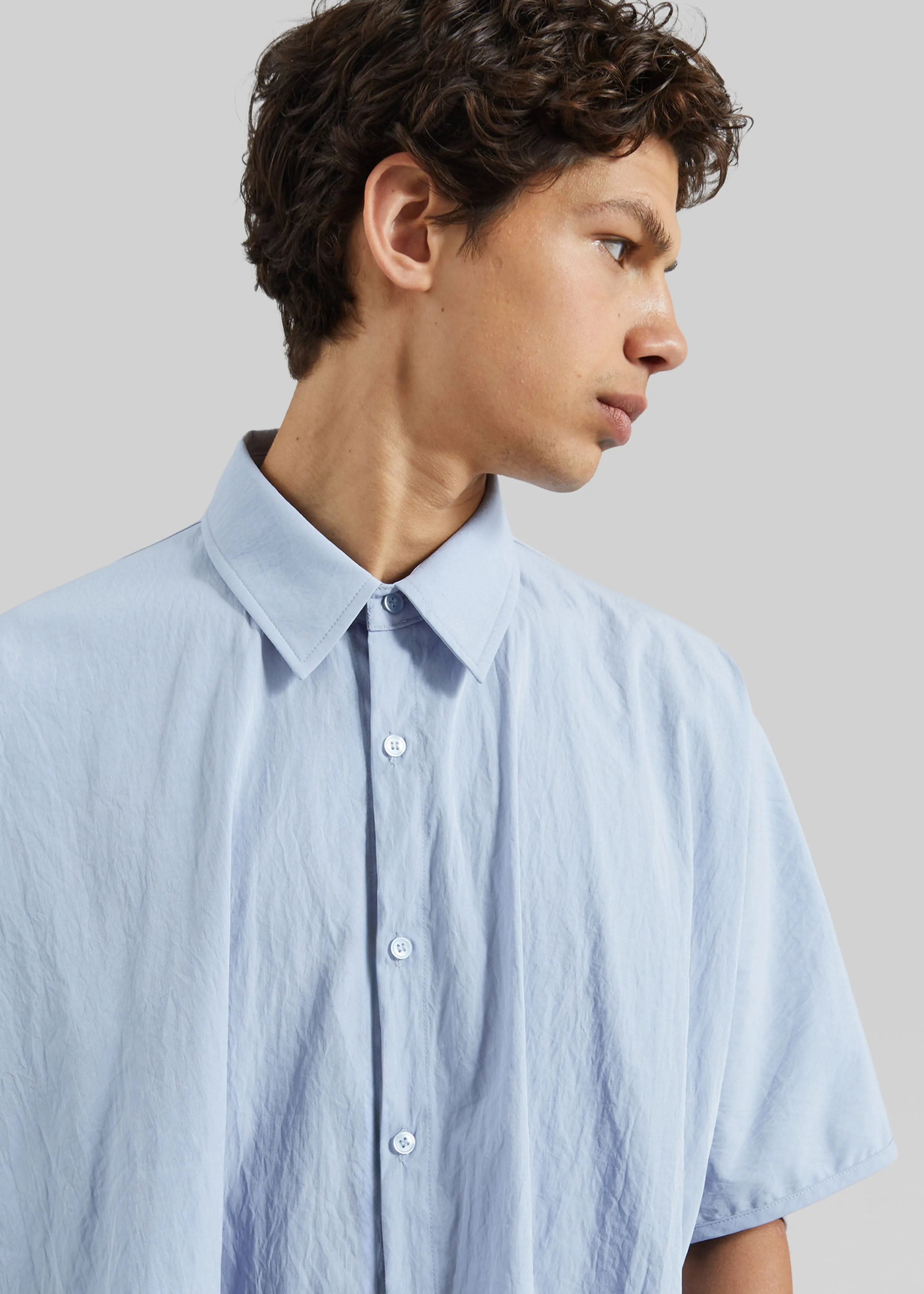 Nordwood Dolman Sleeve Shirt - Sky Blue sold by Frankie Shop product image thumbnail 3
