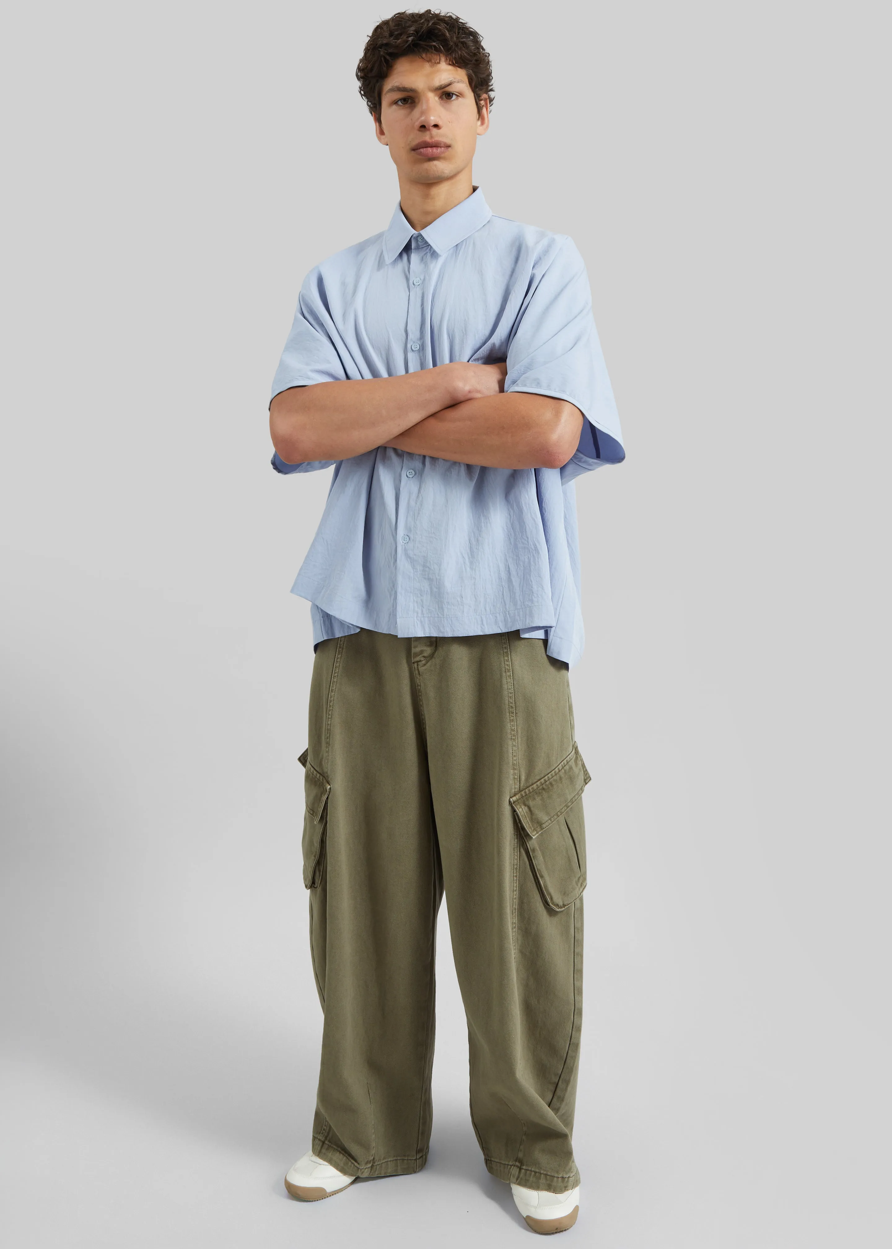 Nordwood Dolman Sleeve Shirt - Sky Blue sold by Frankie Shop product image thumbnail 5