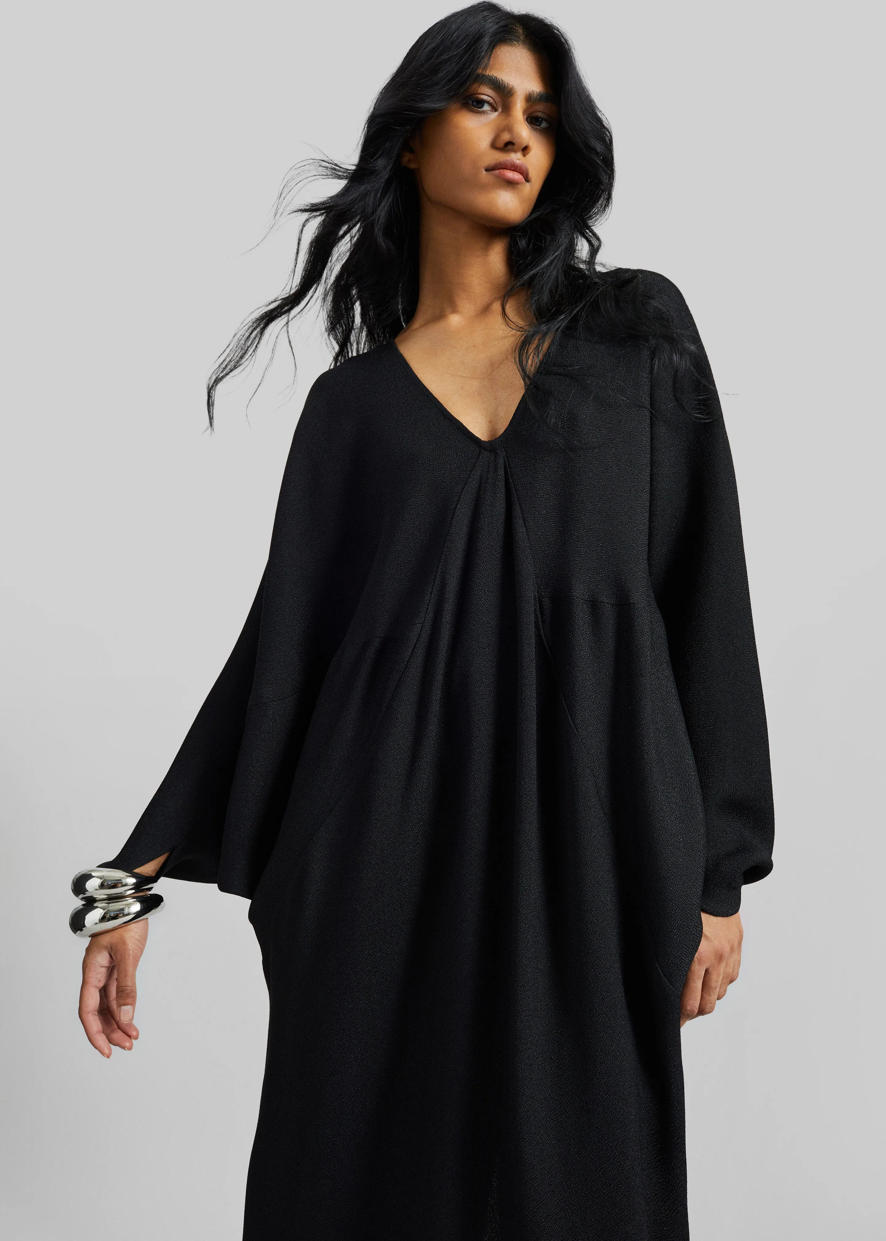 Lilia Kaftan Dress - Black sold by Frankie Shop product image thumbnail 5