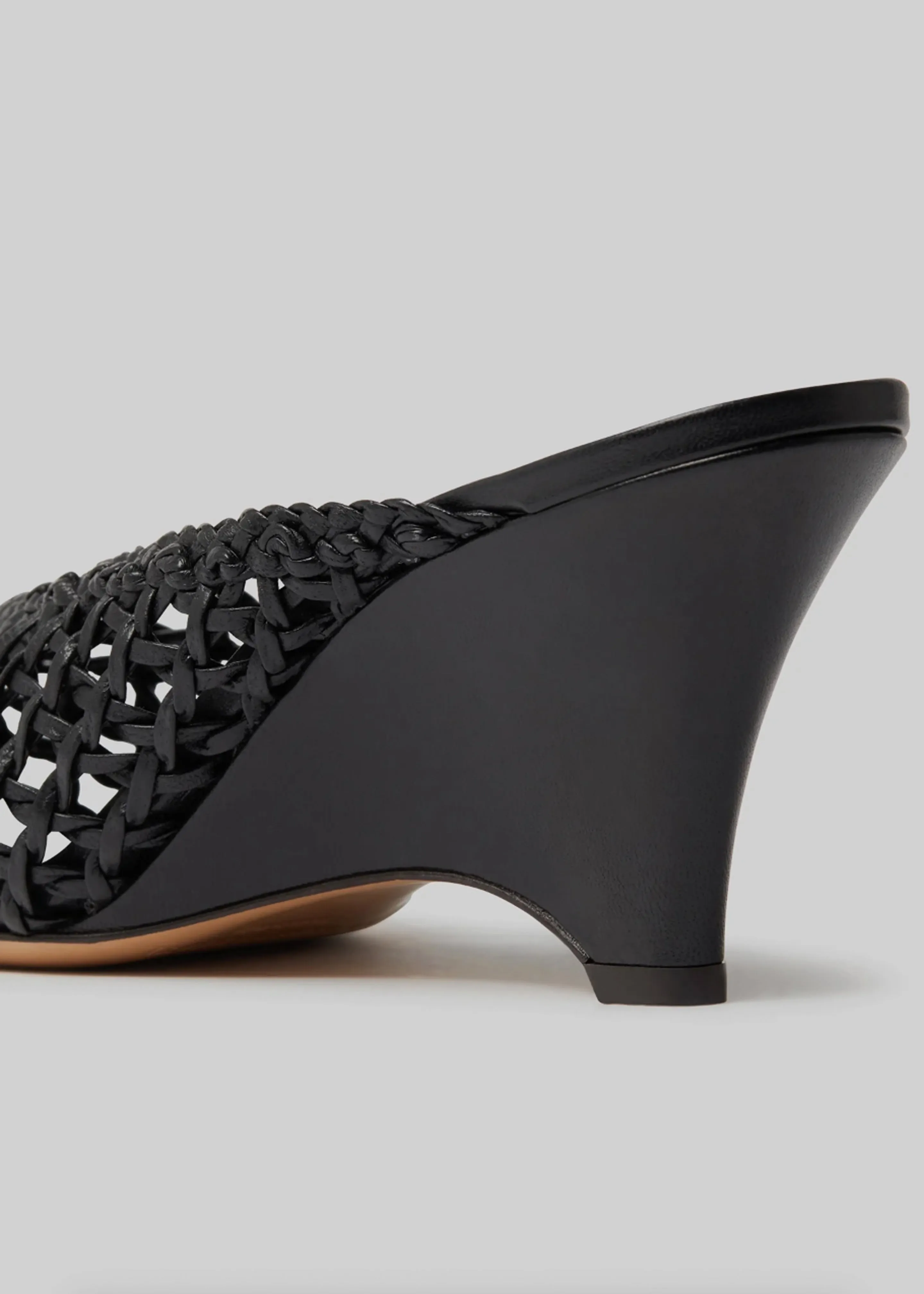 Le Monde Beryl Victoria Mules Knotted - Black sold by Frankie Shop product image thumbnail 4