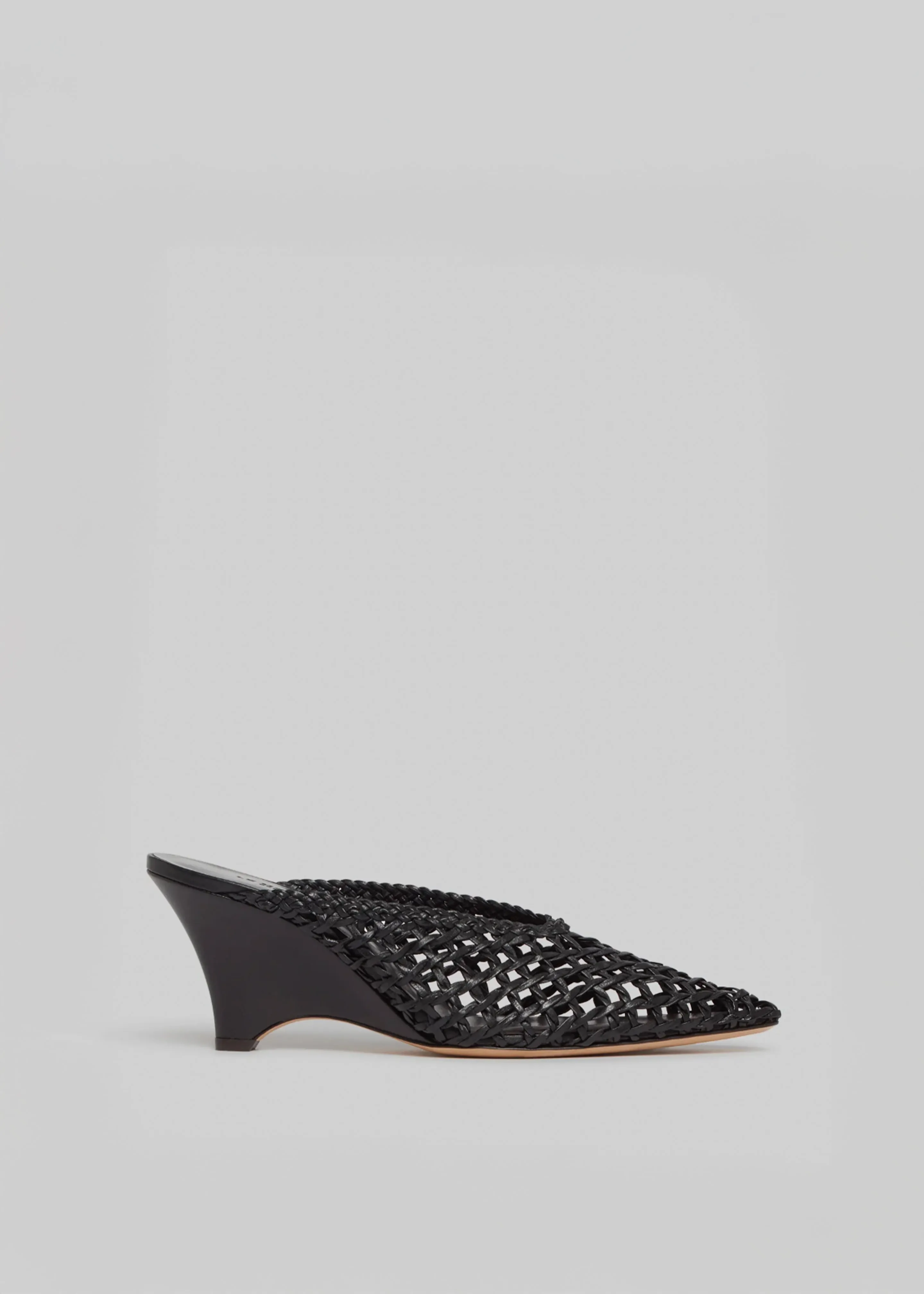 Le Monde Beryl Victoria Mules Knotted - Black sold by Frankie Shop