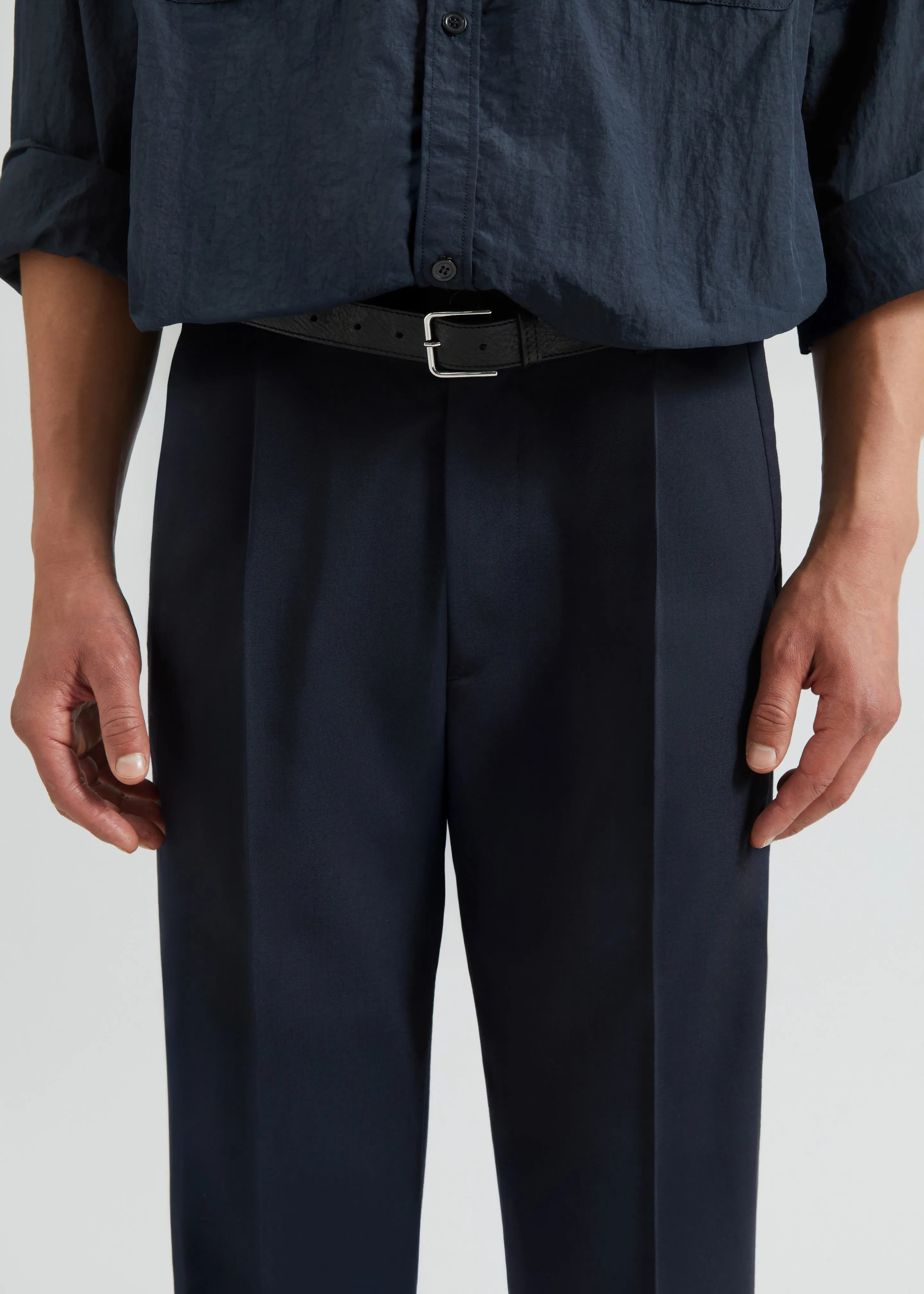 Covert Tailored Pants - Navy sold by Frankie Shop product image thumbnail 3
