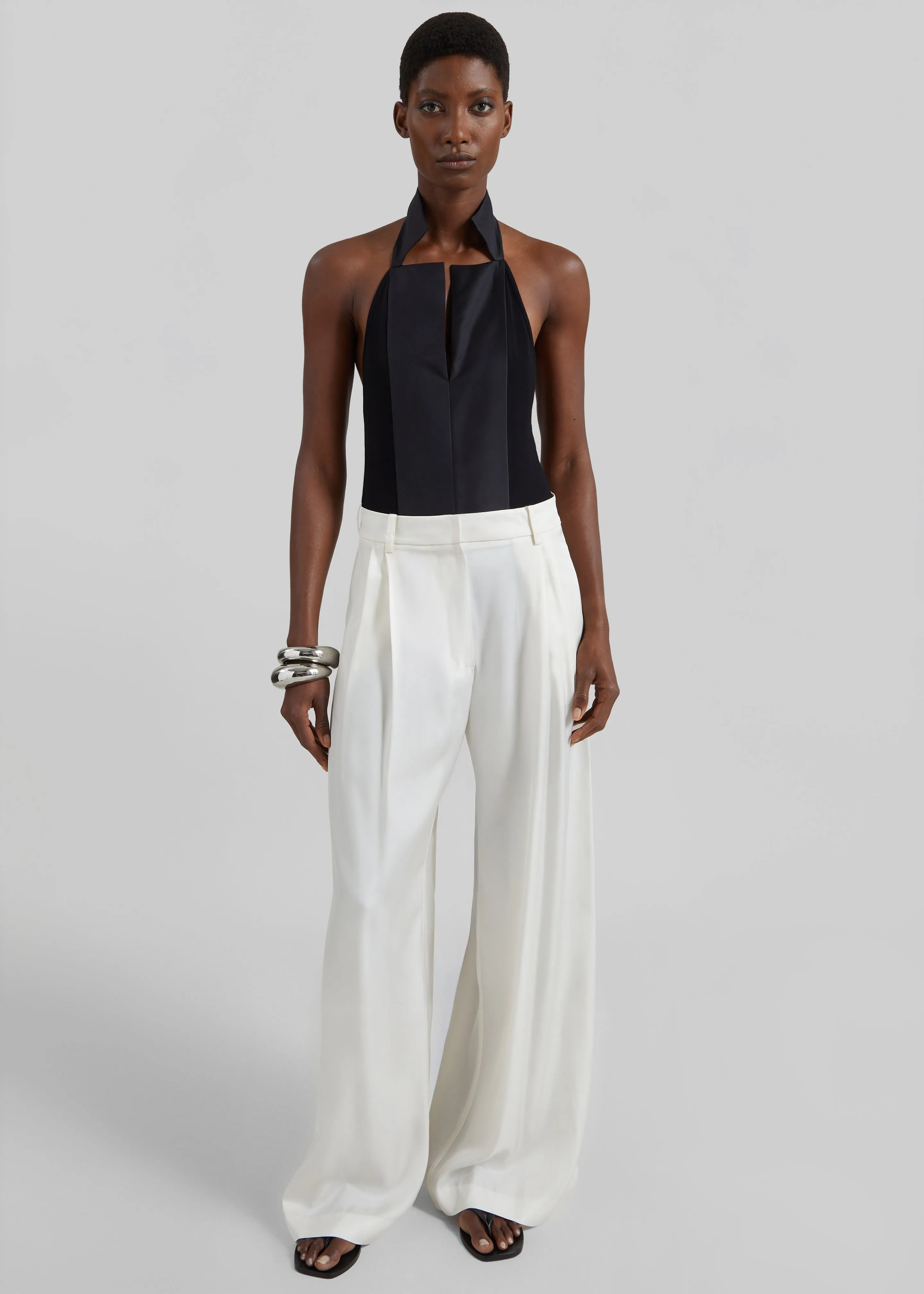 Bevza Manishka Bodysuit - Black sold by Frankie Shop product image thumbnail 4
