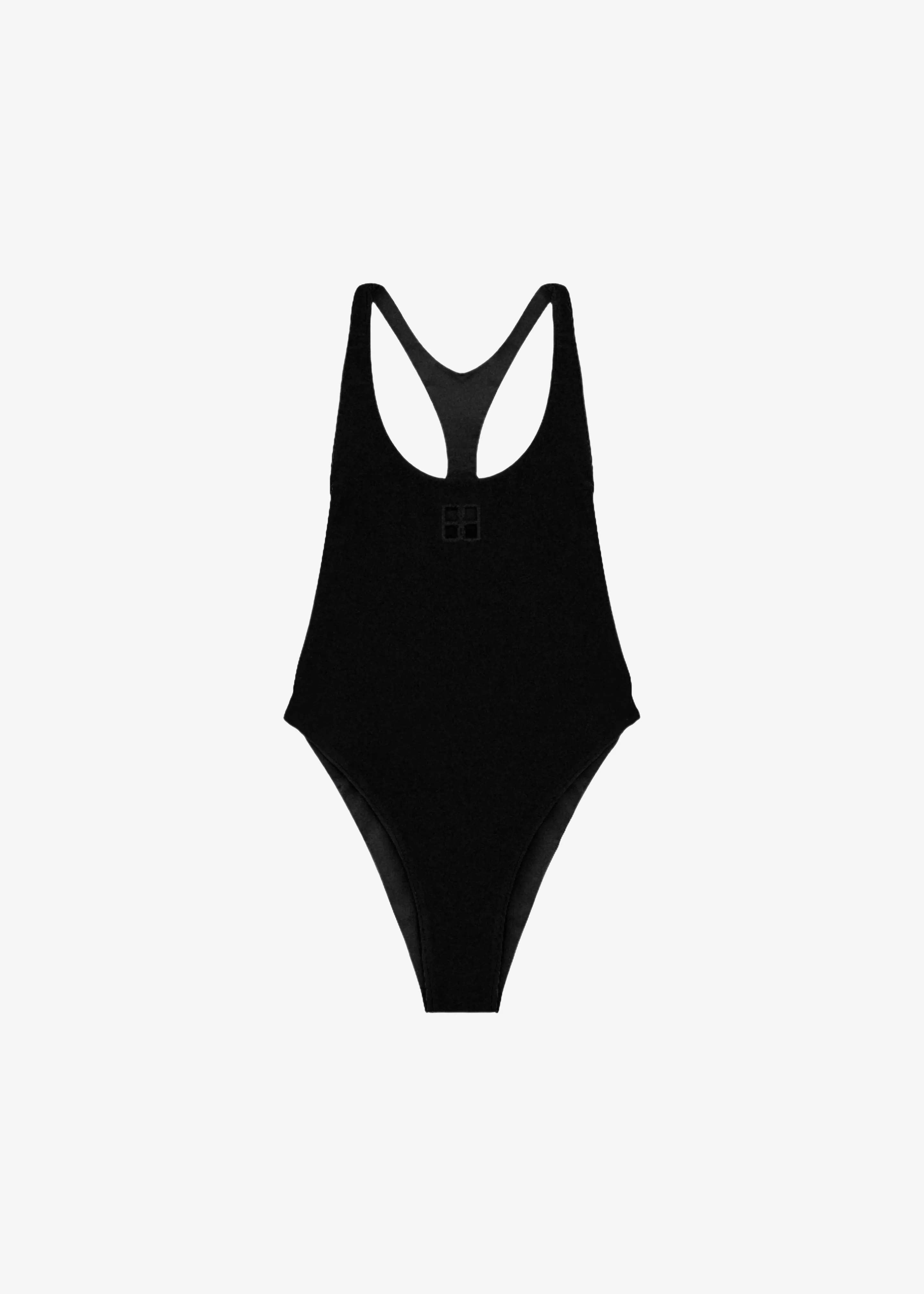 Bevza BB Monogram Swimsuit - Black sold by Frankie Shop product image thumbnail 2