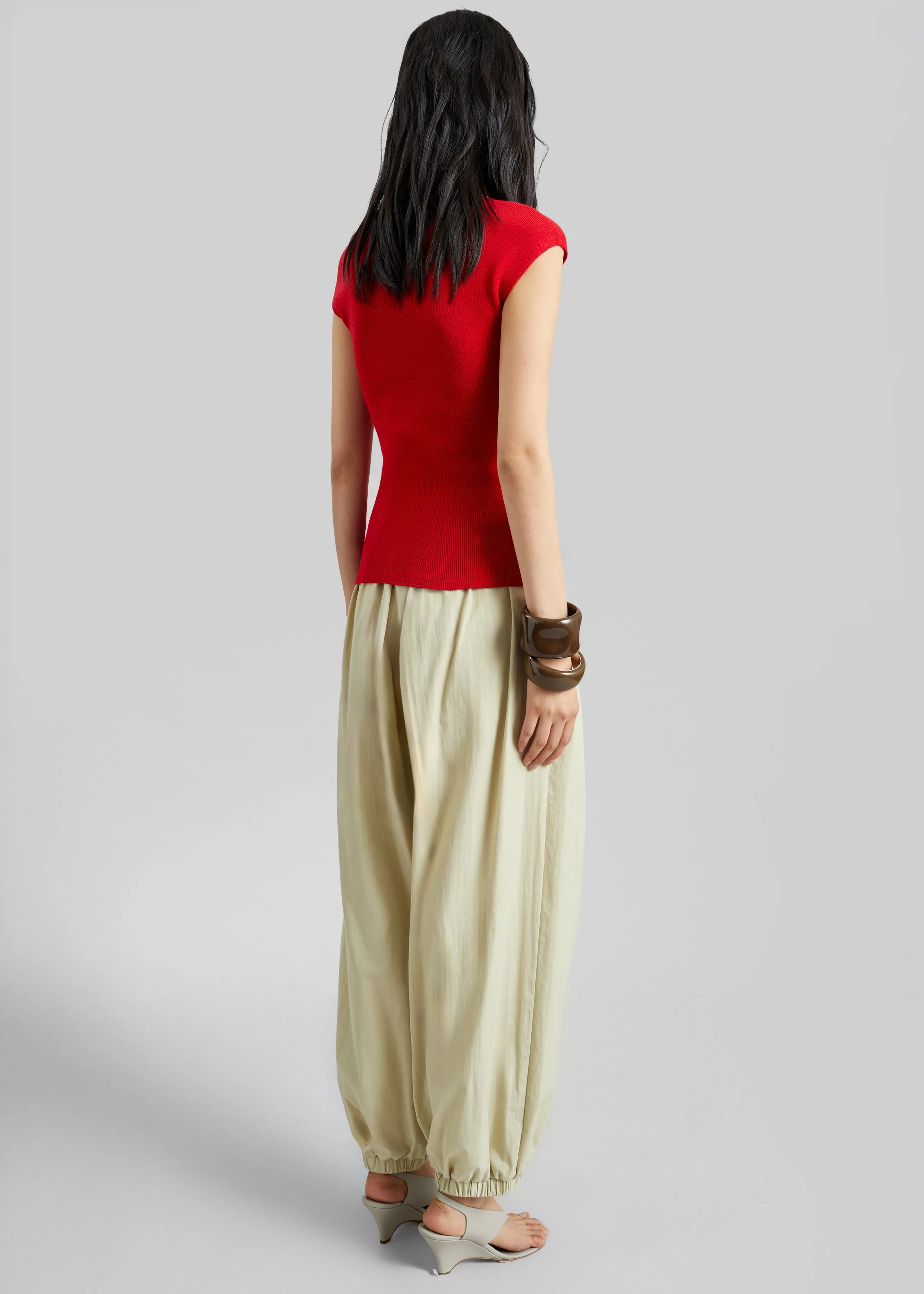 Troyes Knit Top - Red sold by Frankie Shop product image thumbnail 5