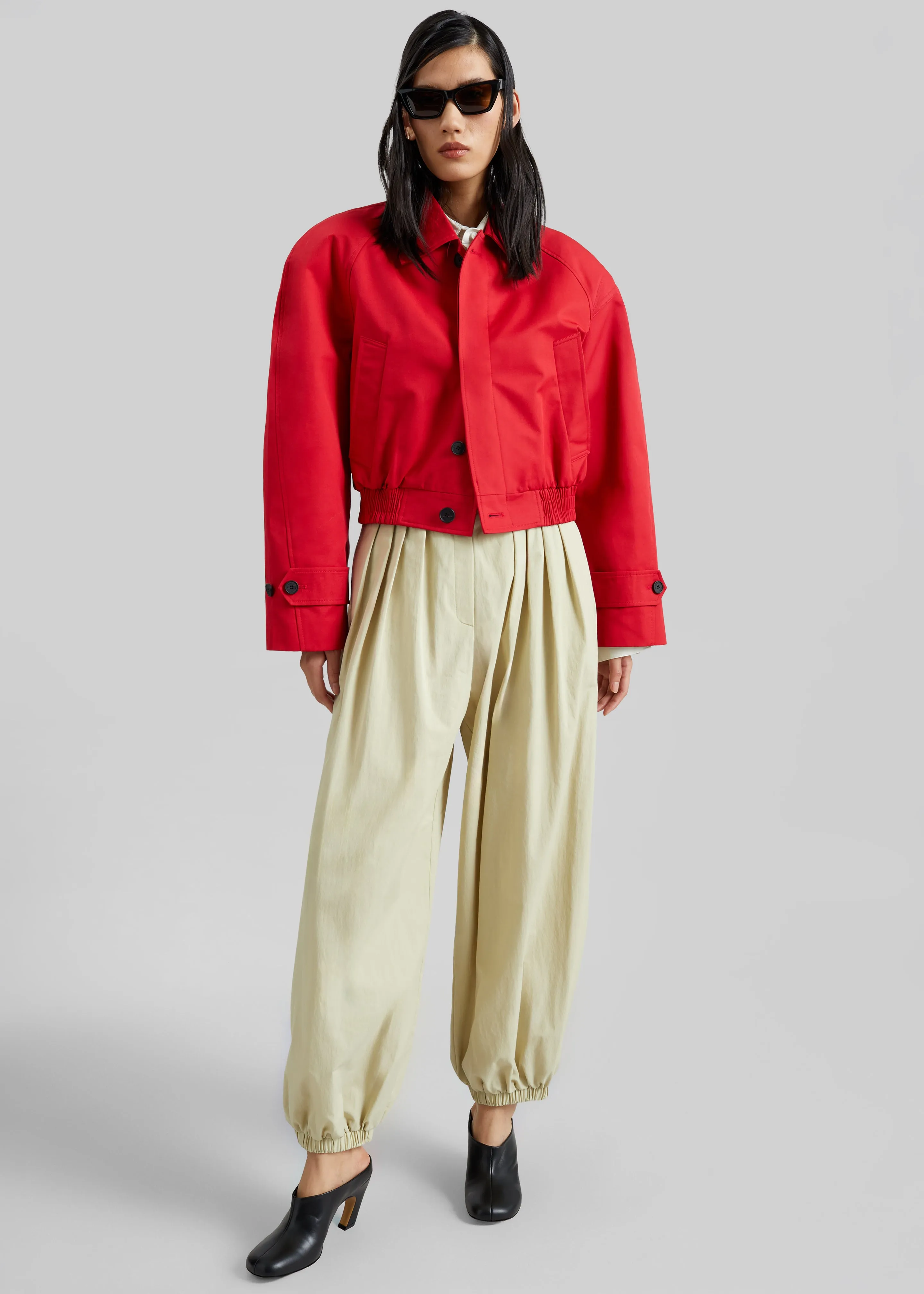 Vannes Balloon Pants - Beige sold by Frankie Shop product image thumbnail 5