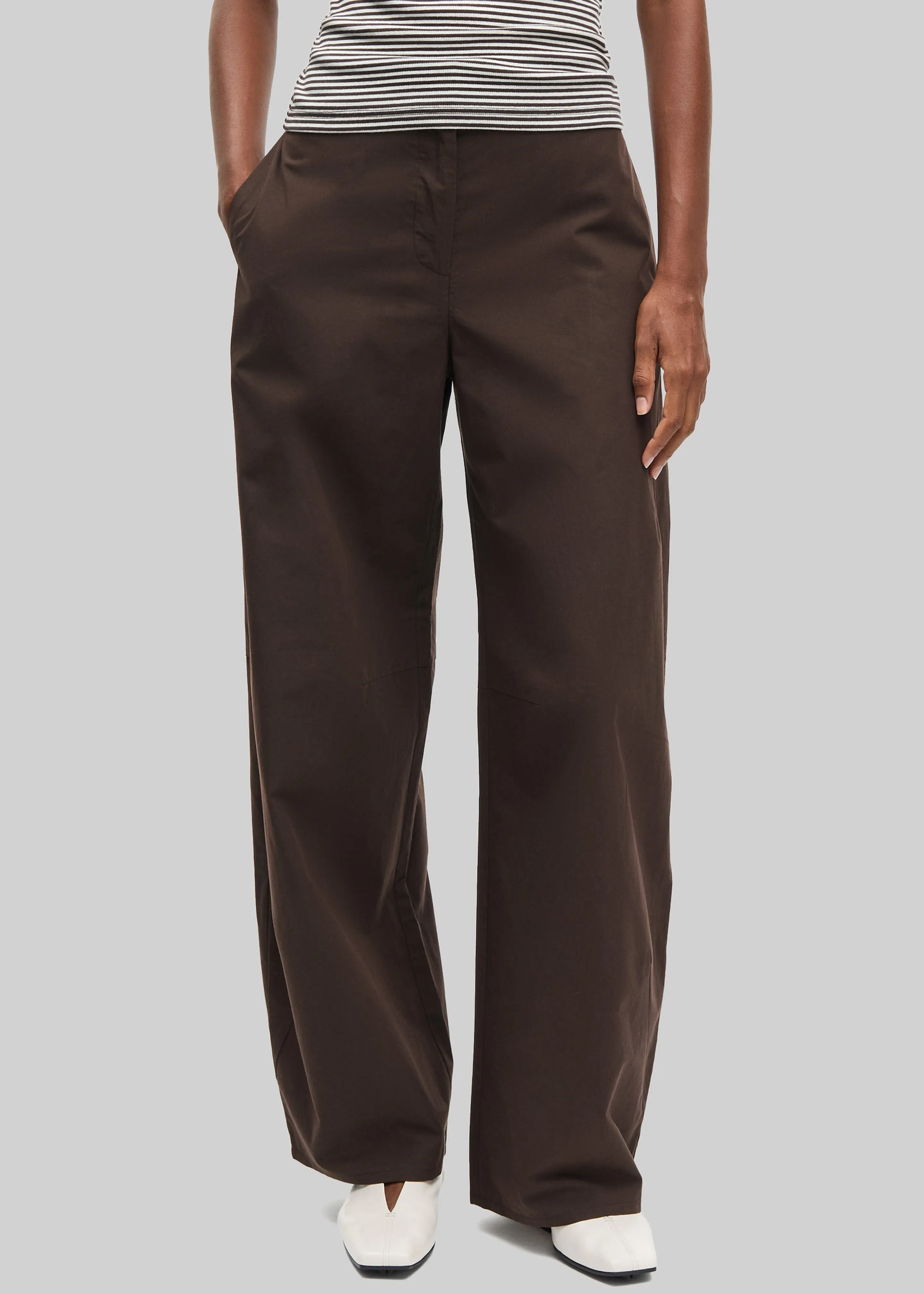 Samsøe Samsøe Saroko Trousers - Mulch sold by Frankie Shop