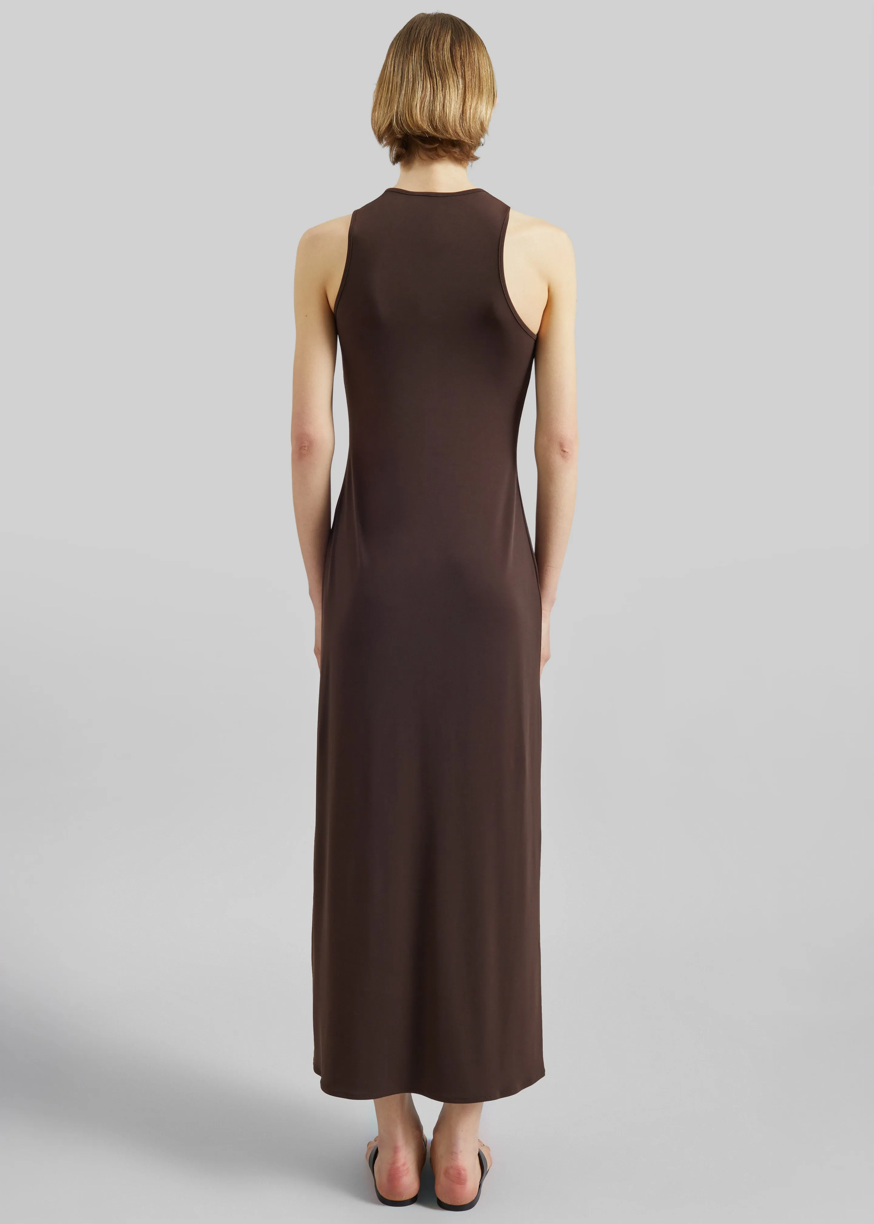Coperni C Logo Crossed Dress - Brown sold by Frankie Shop product image thumbnail 5
