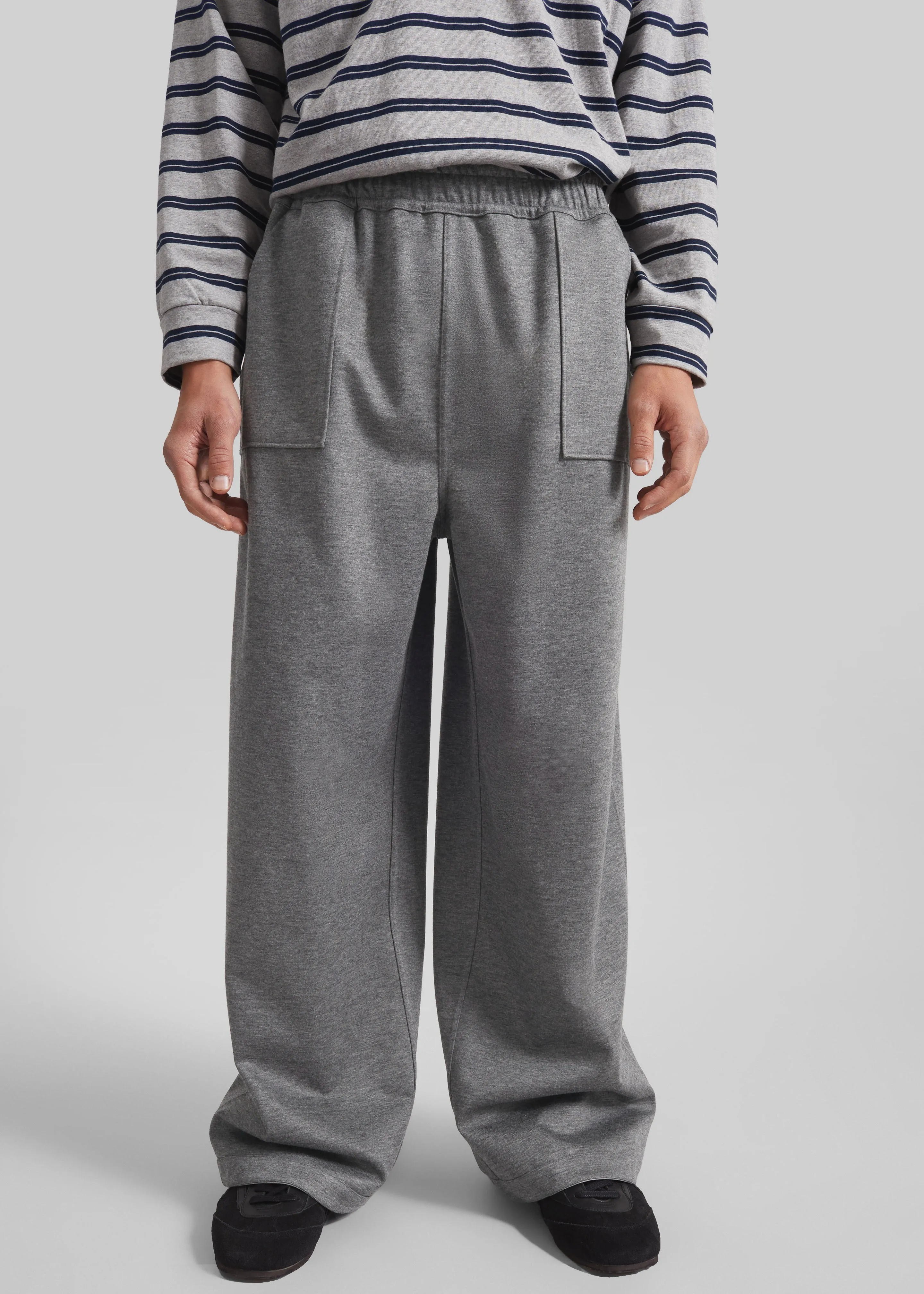 Baxter Reversible Track Pants - Grey Melange sold by Frankie Shop product image thumbnail 2