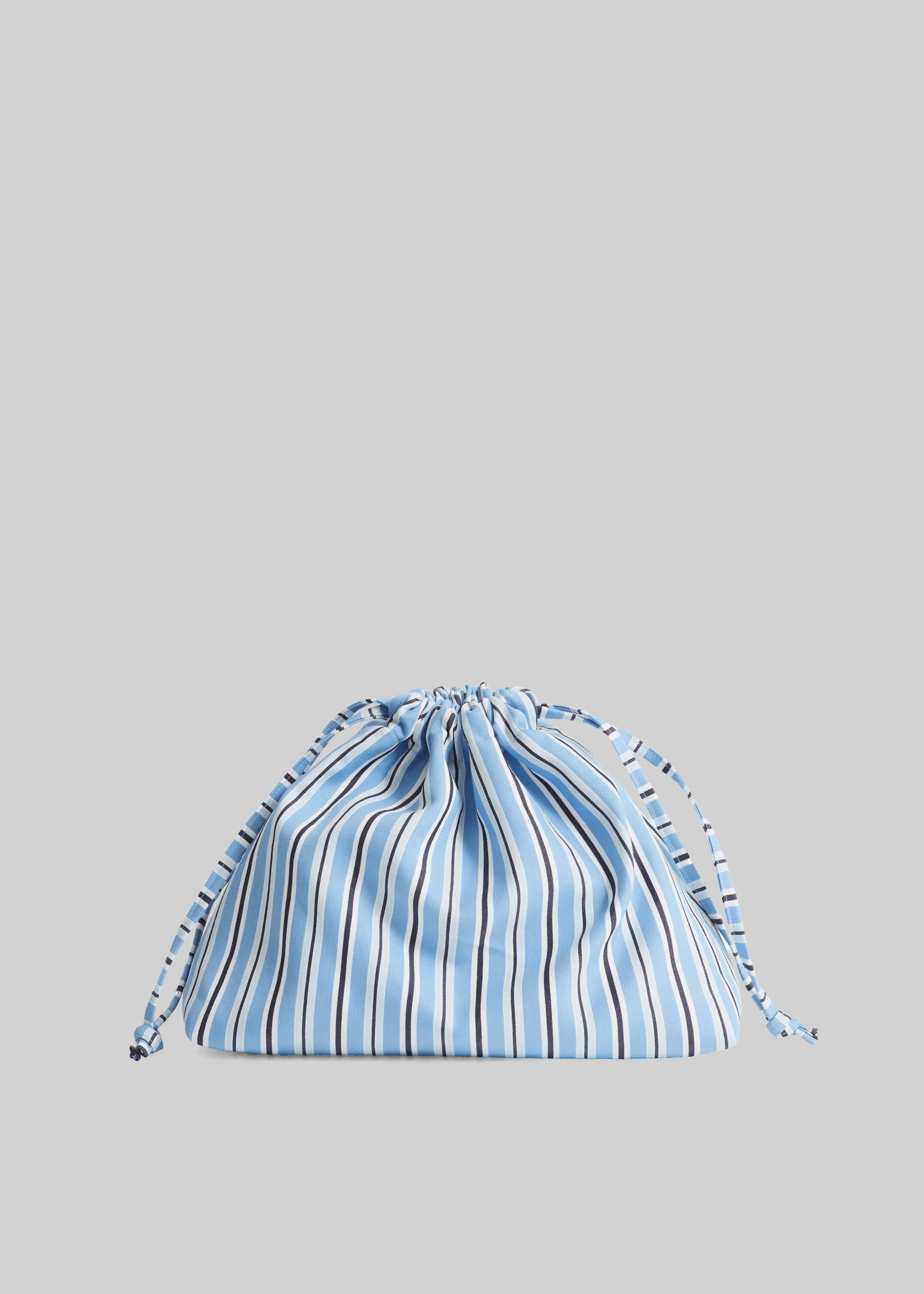 Morgan Small Pouch - Blue Multi Stripe sold by Frankie Shop