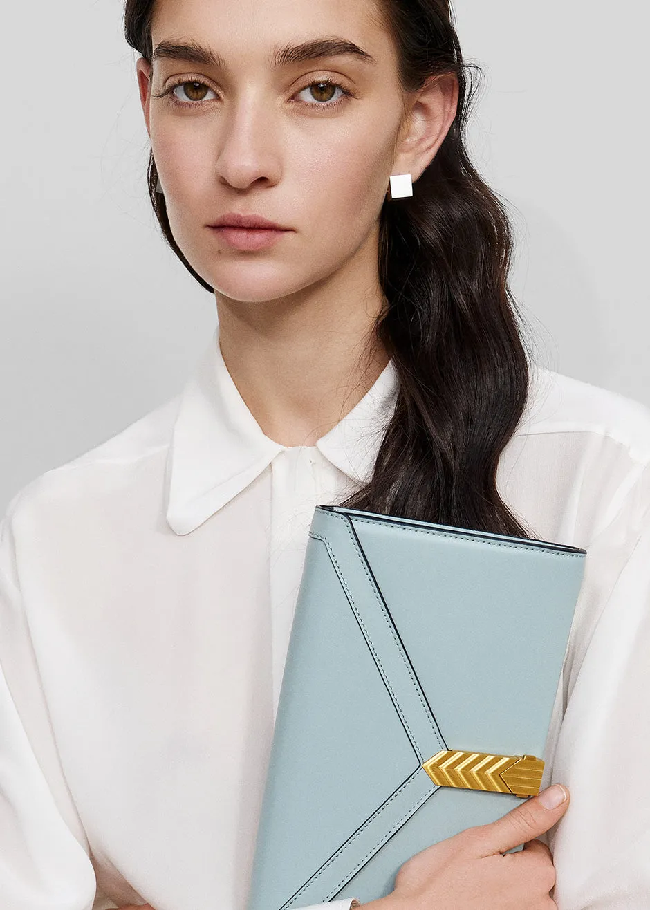 Bevza 3D-Collar Shirt - Ivory sold by Frankie Shop product image thumbnail 4