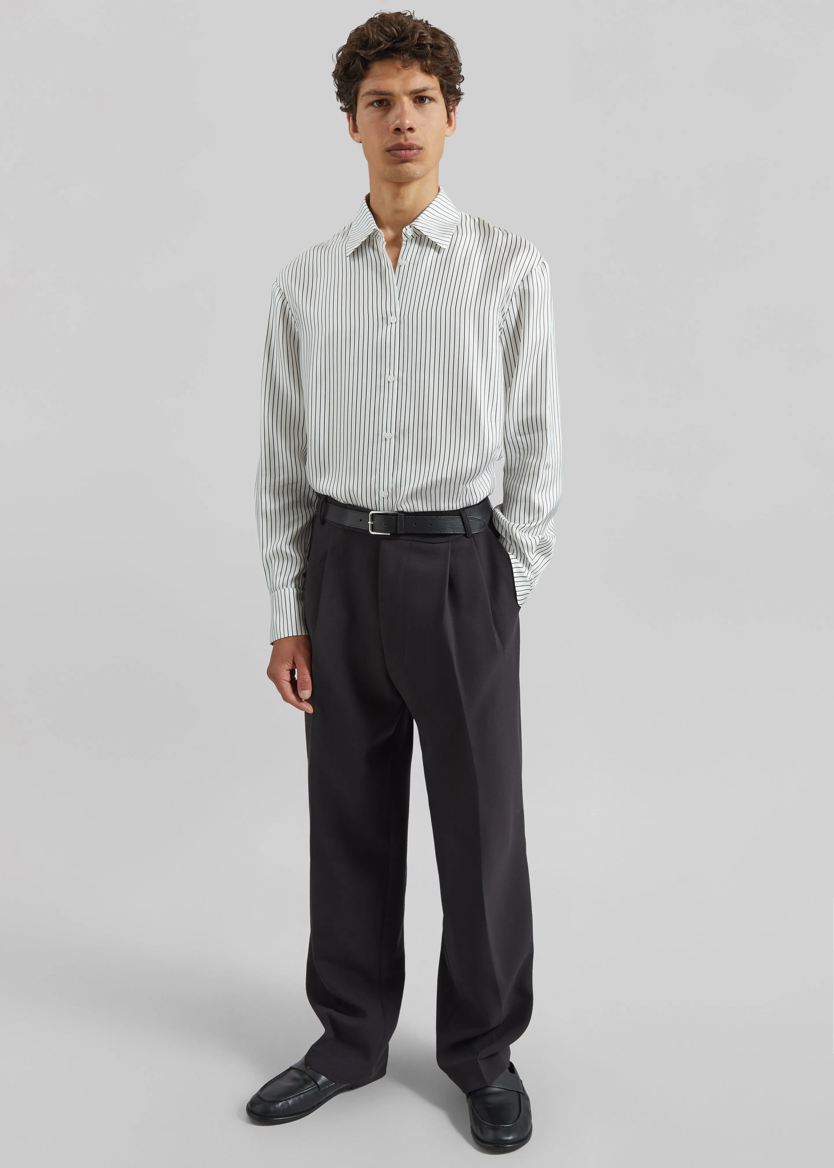 Beo Tuxedo Pants - Black sold by Frankie Shop product image thumbnail 4